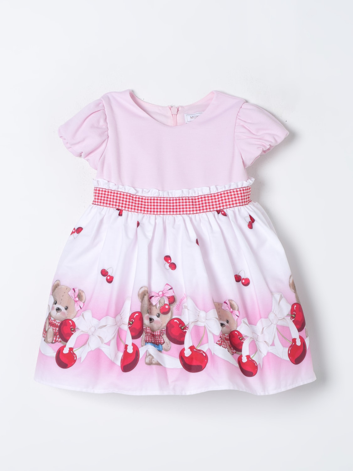 MONNALISA ROMPER: Romper kids Monnalisa, Pink - Img 1