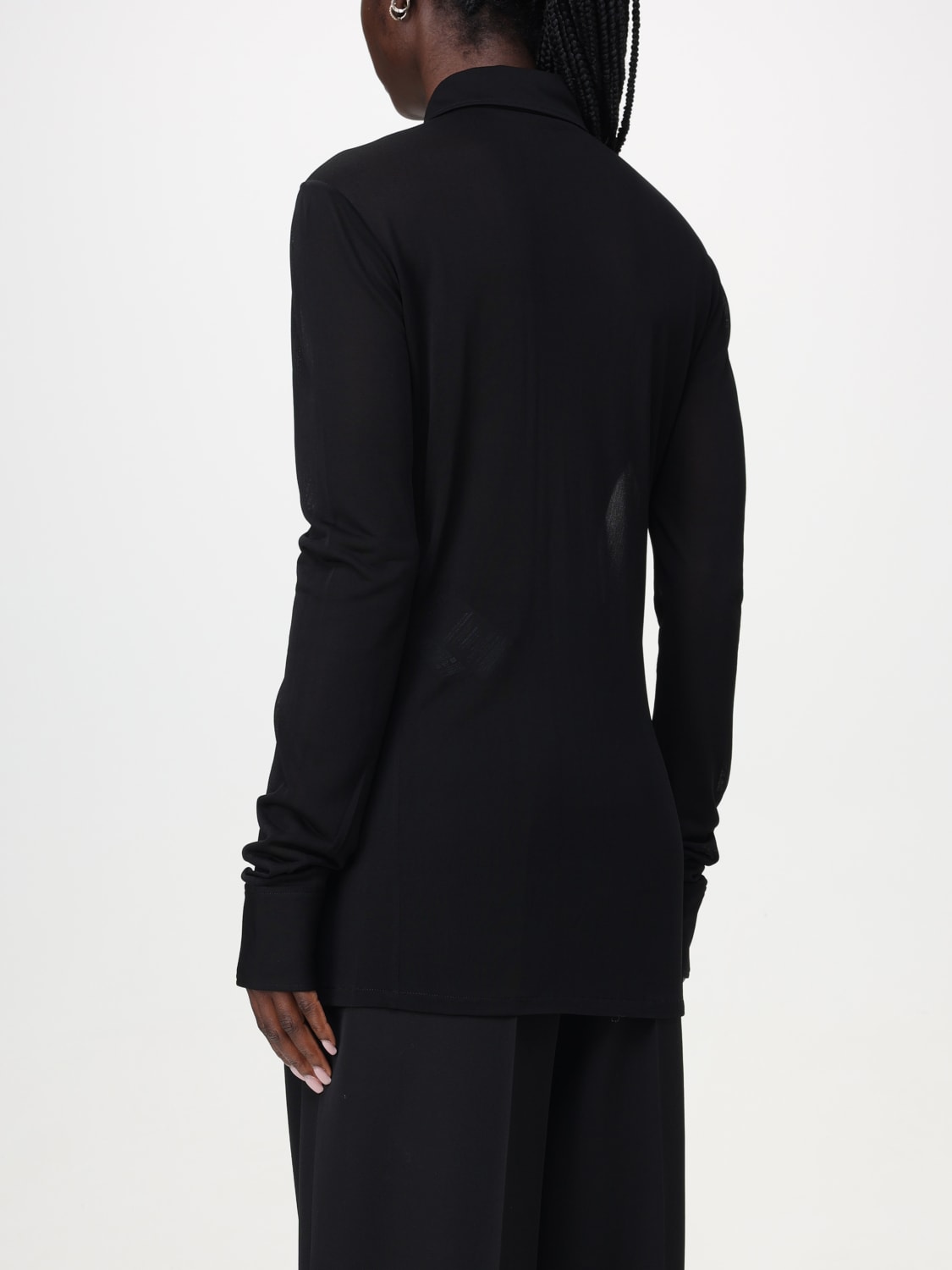 SAINT LAURENT CHEMISE: Chemise femme Saint Laurent, Noir - Img 2