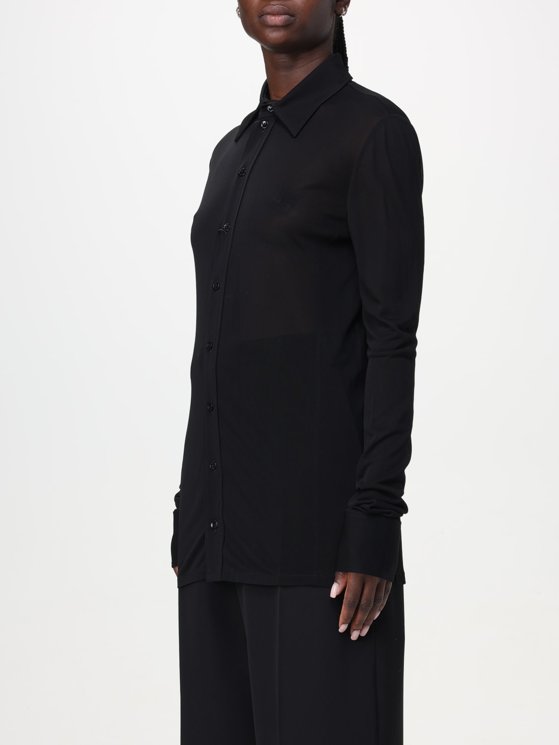 SAINT LAURENT CHEMISE: Chemise femme Saint Laurent, Noir - Img 3