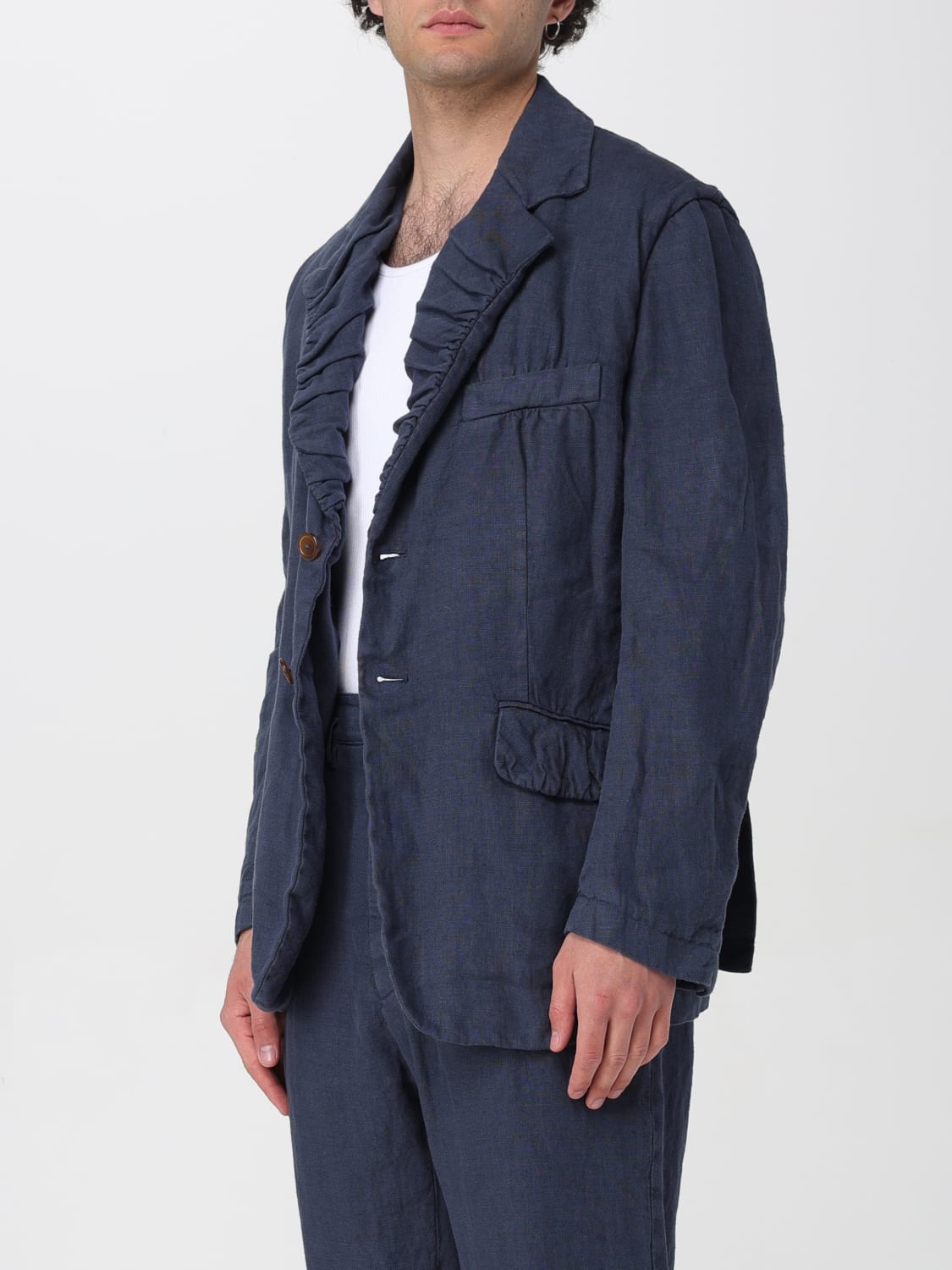 VIVIENNE WESTWOOD BLAZER: Blazer uomo Vivienne Westwood, Blue - Img 4