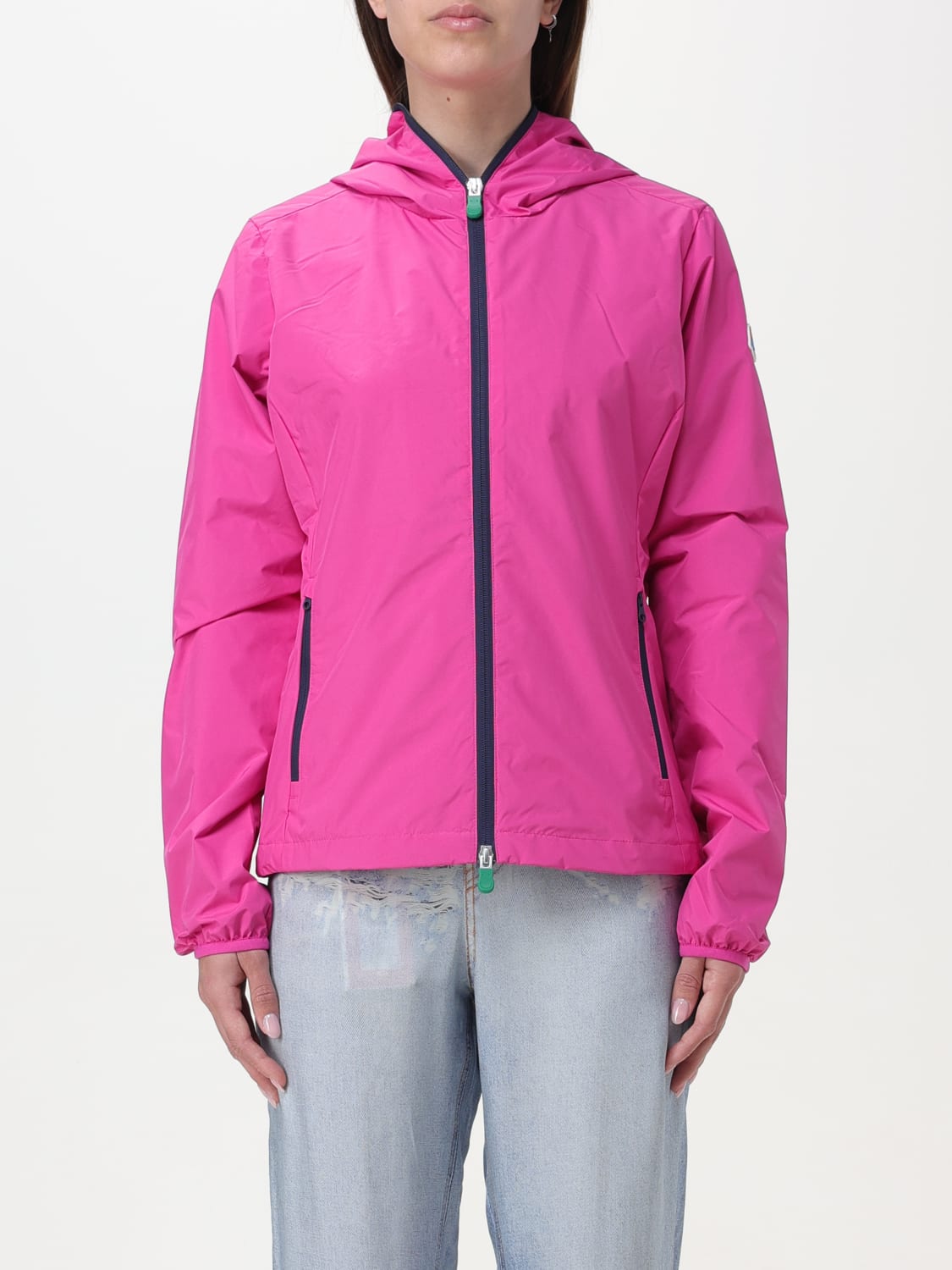 SAVE THE DUCK JACKET: Jacket woman Save The Duck, Fuchsia - Img 1