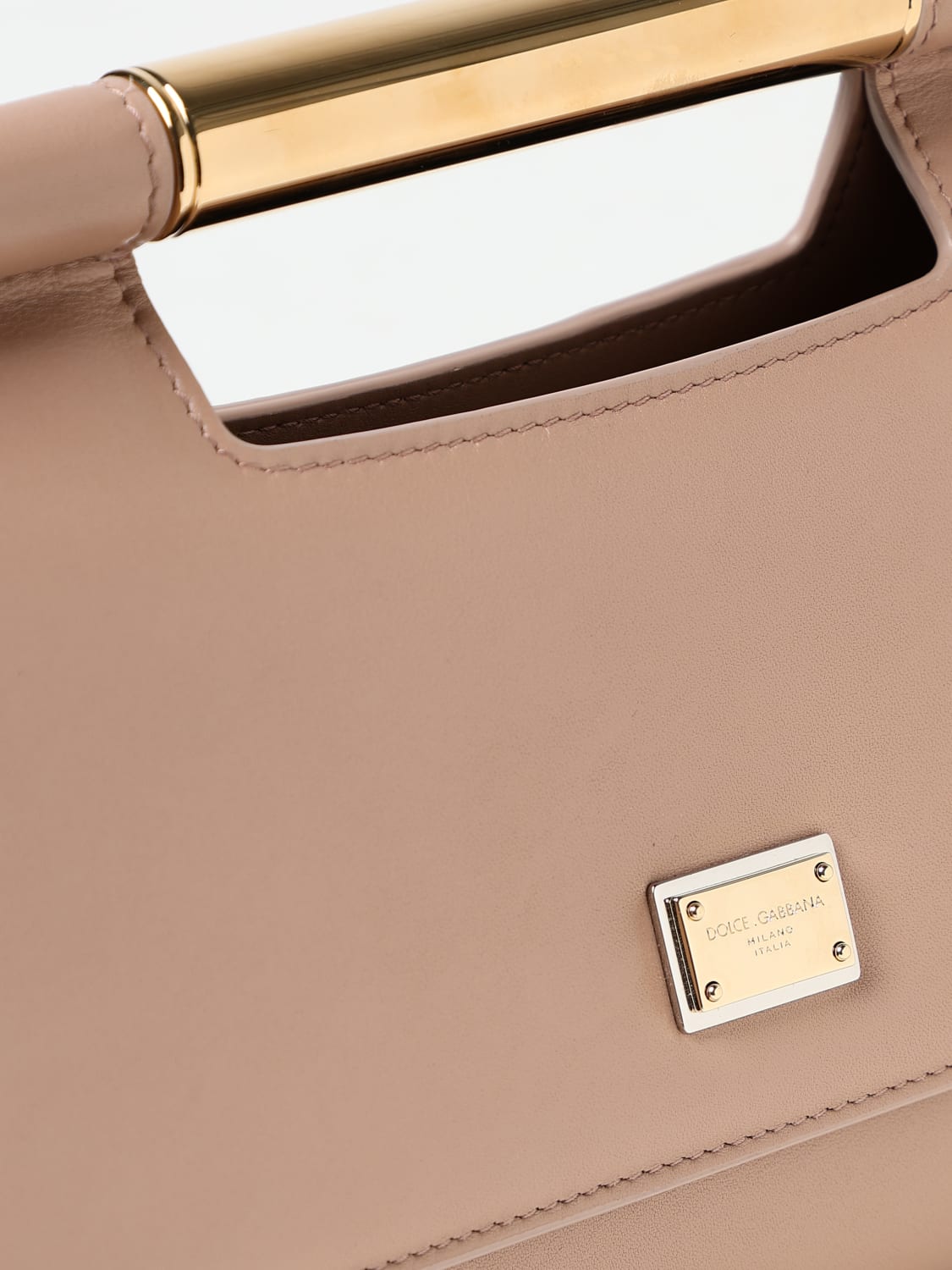 DOLCE & GABBANA HANDTASCHE: Handtasche damen Dolce & Gabbana, Beige - Img 4