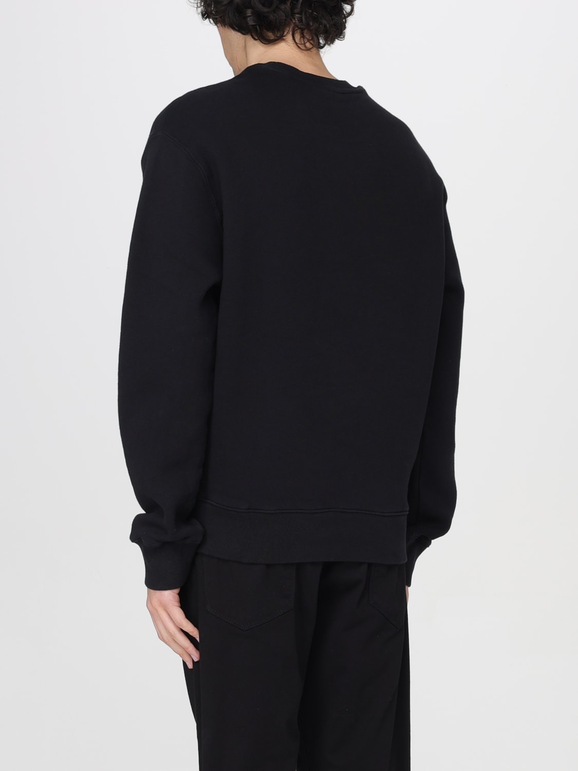 MAISON KITSUNÉ 卫衣: 卫衣 男士 Maison KitsunÉ, 黑色 - Img 2