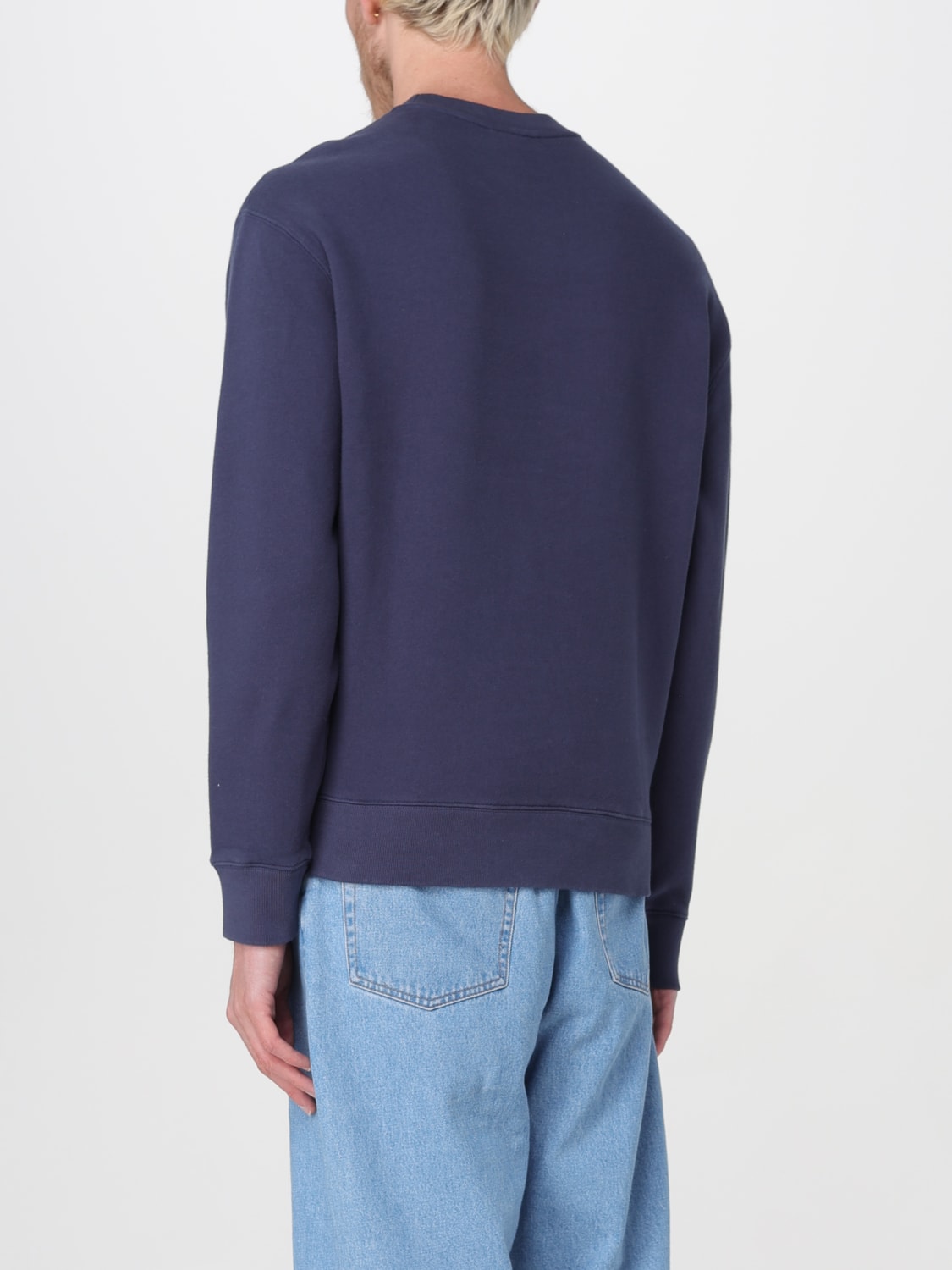 MAISON KITSUNÉ SWEATSHIRT: Sweatshirt men Maison KitsunÉ, Blue - Img 2