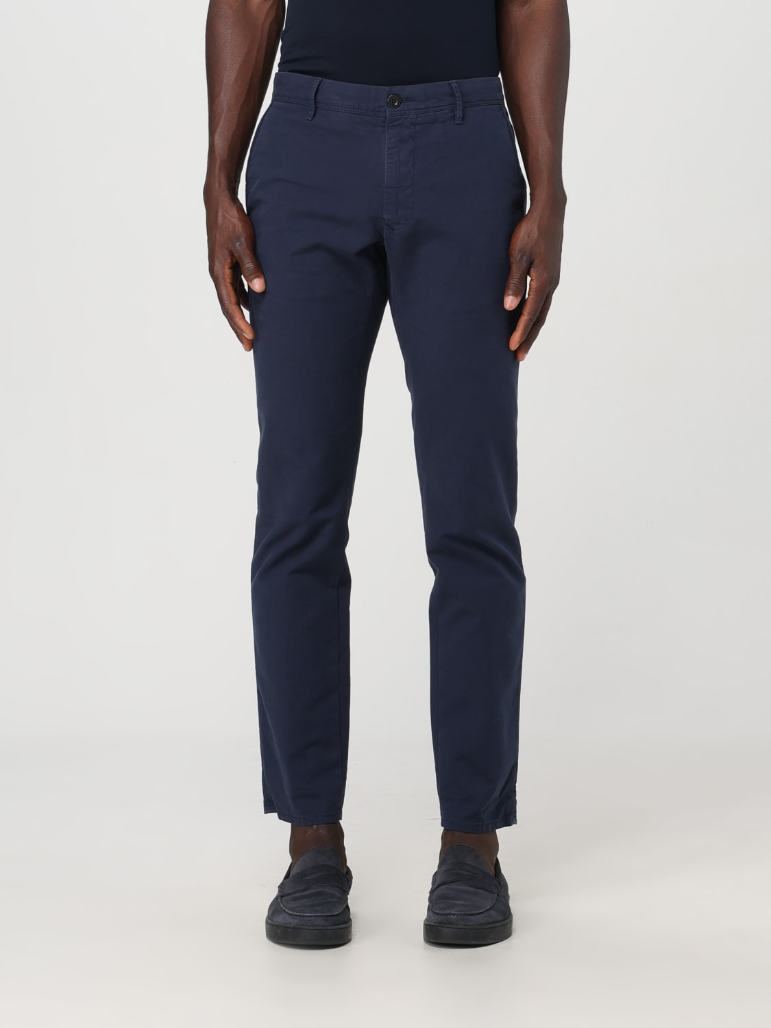 INCOTEX HOSE: Hose herren Incotex, Blau - Img 1