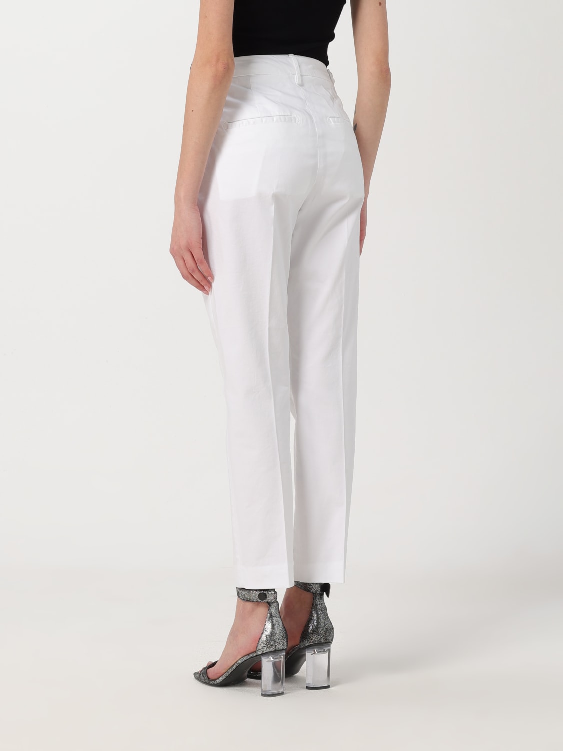 DONDUP PANTALONE: Pantalone donna Dondup, Bianco - Img 2