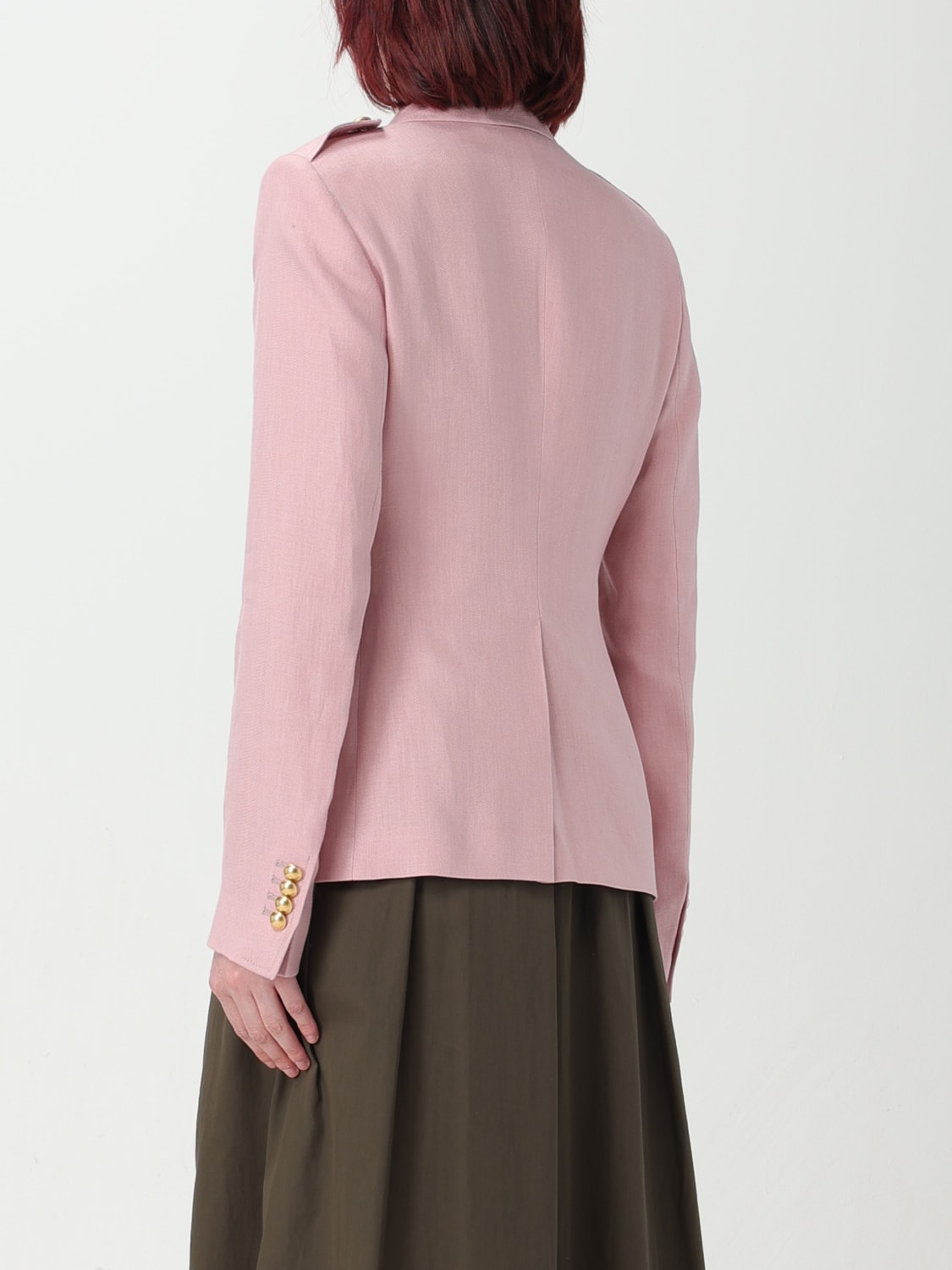 ジャケット TAGLIATORE Women Outer J ALICYA10B340021 EY968 PINK Tagliatore Outlet: Blazer woman - Pink | Tagliatore blazer