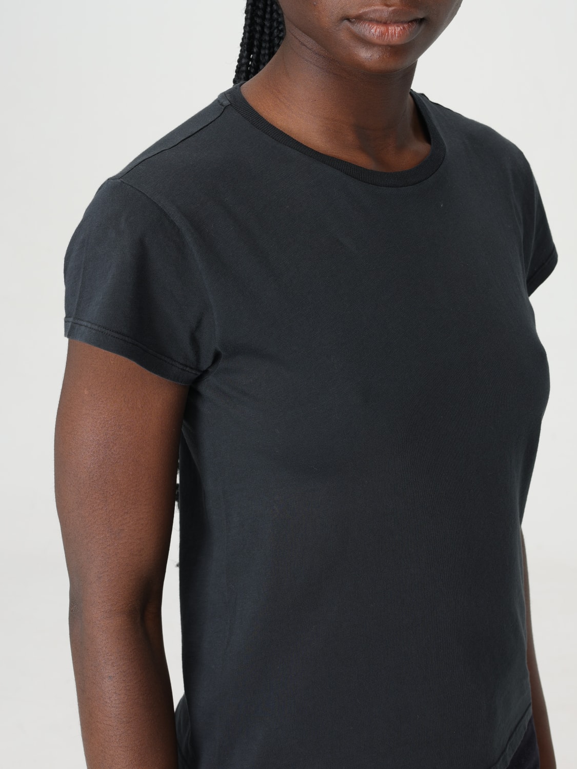 THE ROW：Tシャツ レディース - ブラック | GIGLIO.COMオンラインのTHE ...