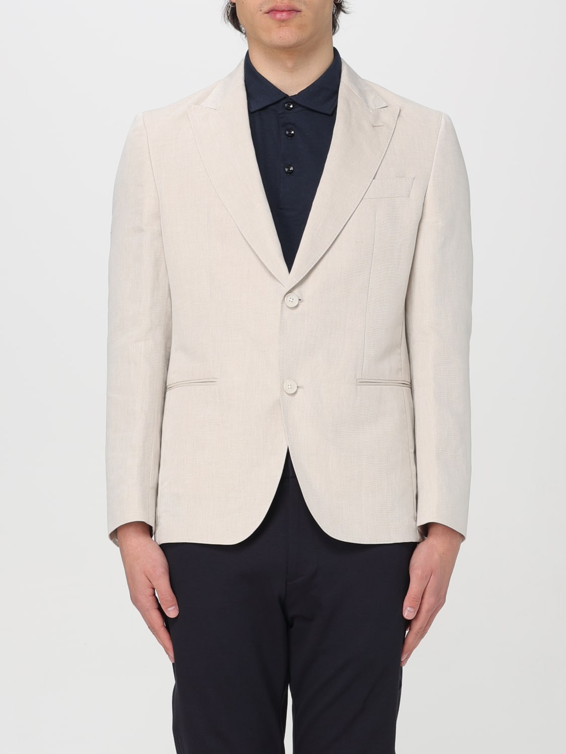 BOSS BLAZER: Boss men's blazer, Beige - Img 1