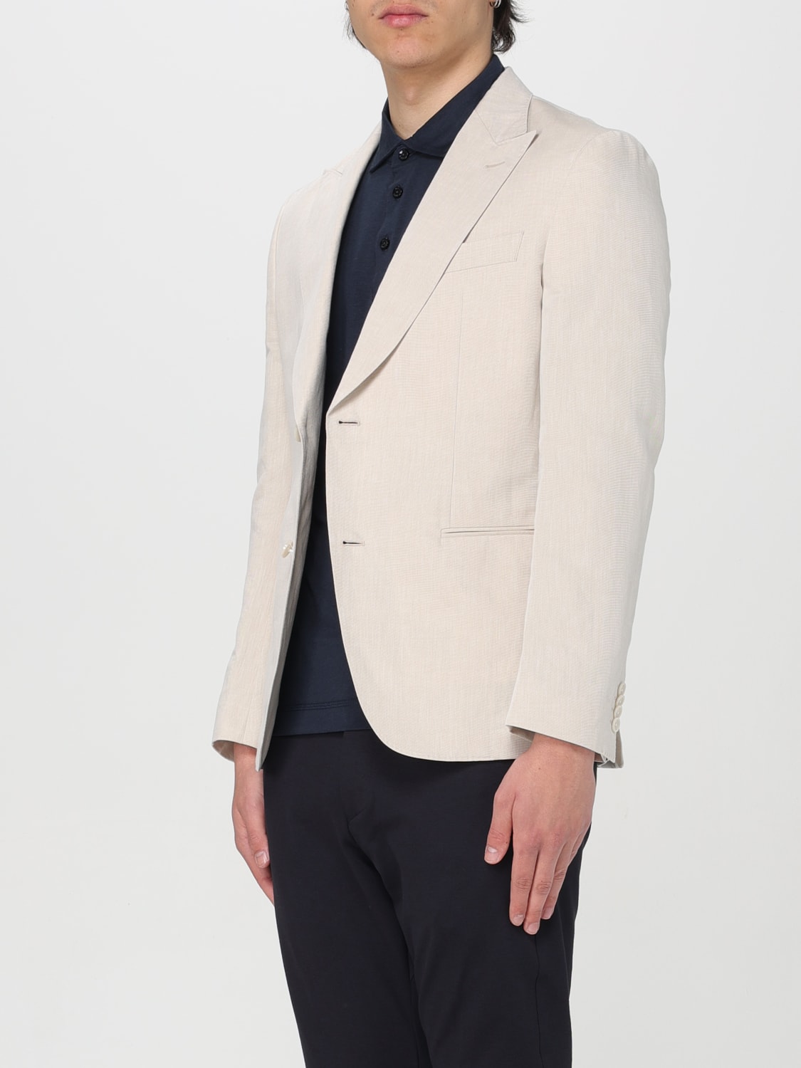 BOSS BLAZER: Boss men's blazer, Beige - Img 3