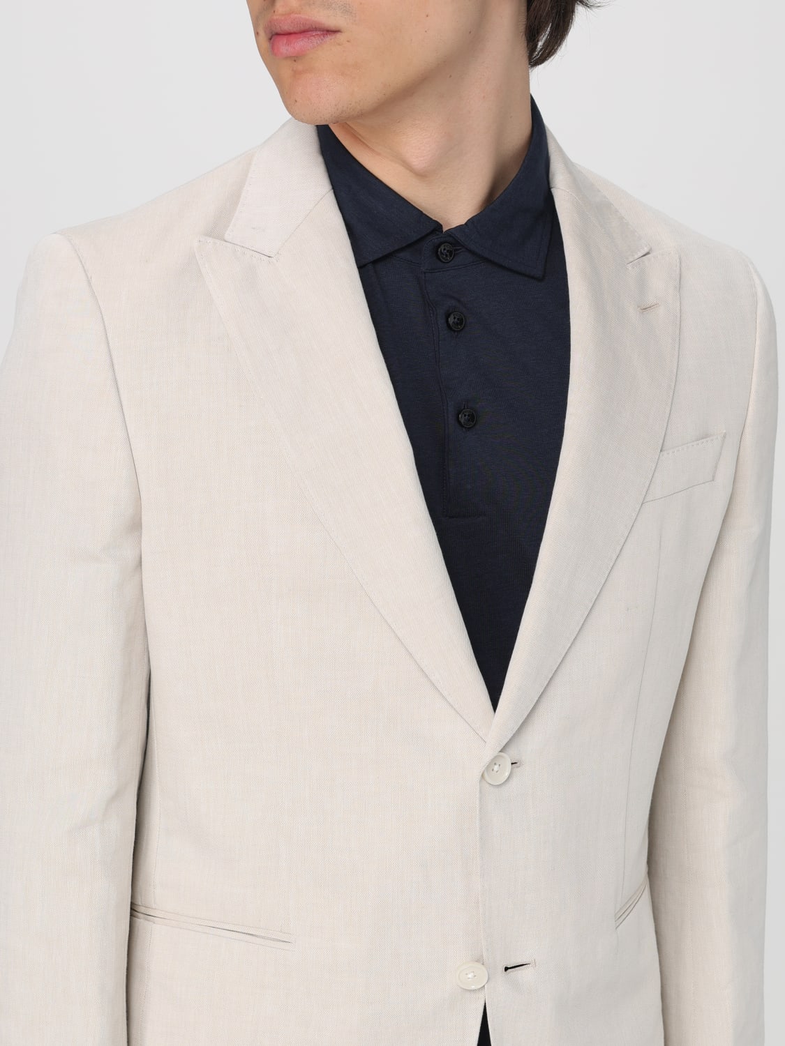 BOSS BLAZER: Boss men's blazer, Beige - Img 4