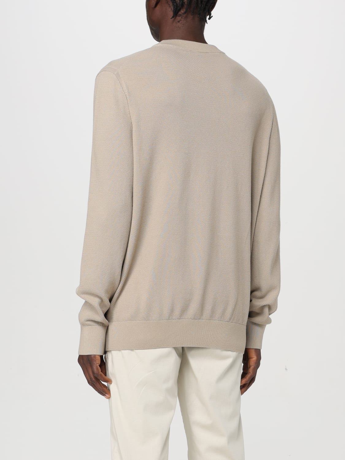 BOSS PULL: Pull homme Boss, Beige - Img 2