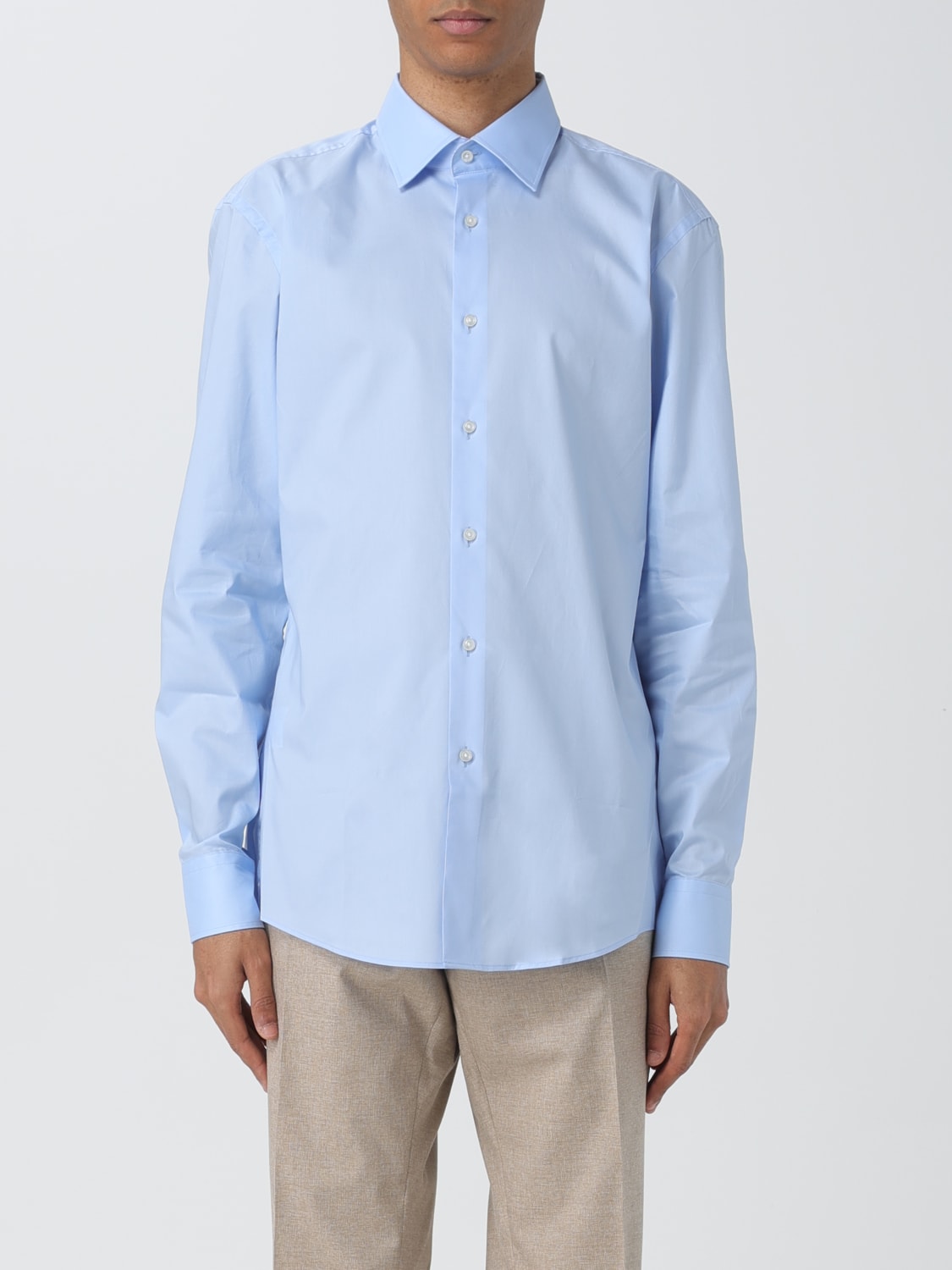 BOSS CAMISA: Camisa hombre Boss, Azul Claro - Img 1