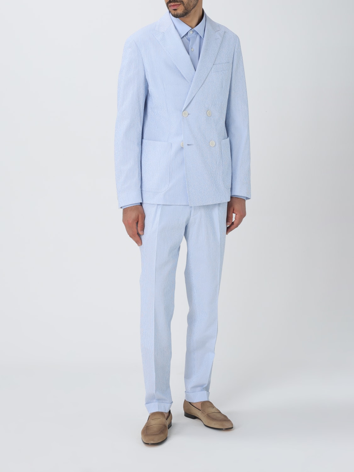 BOSS SUIT: Boss men's suit, Sky Blue - Img 2