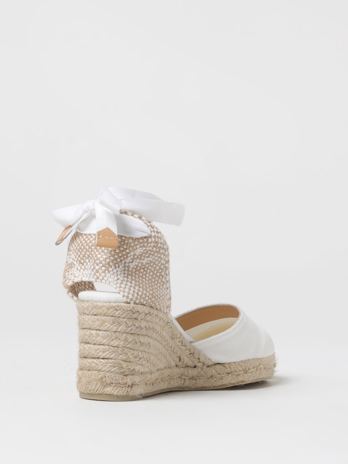 CASTAÑER ESPADRILLAS: Espadrillas Carina Castañer in canvas , Bianco - Img 3