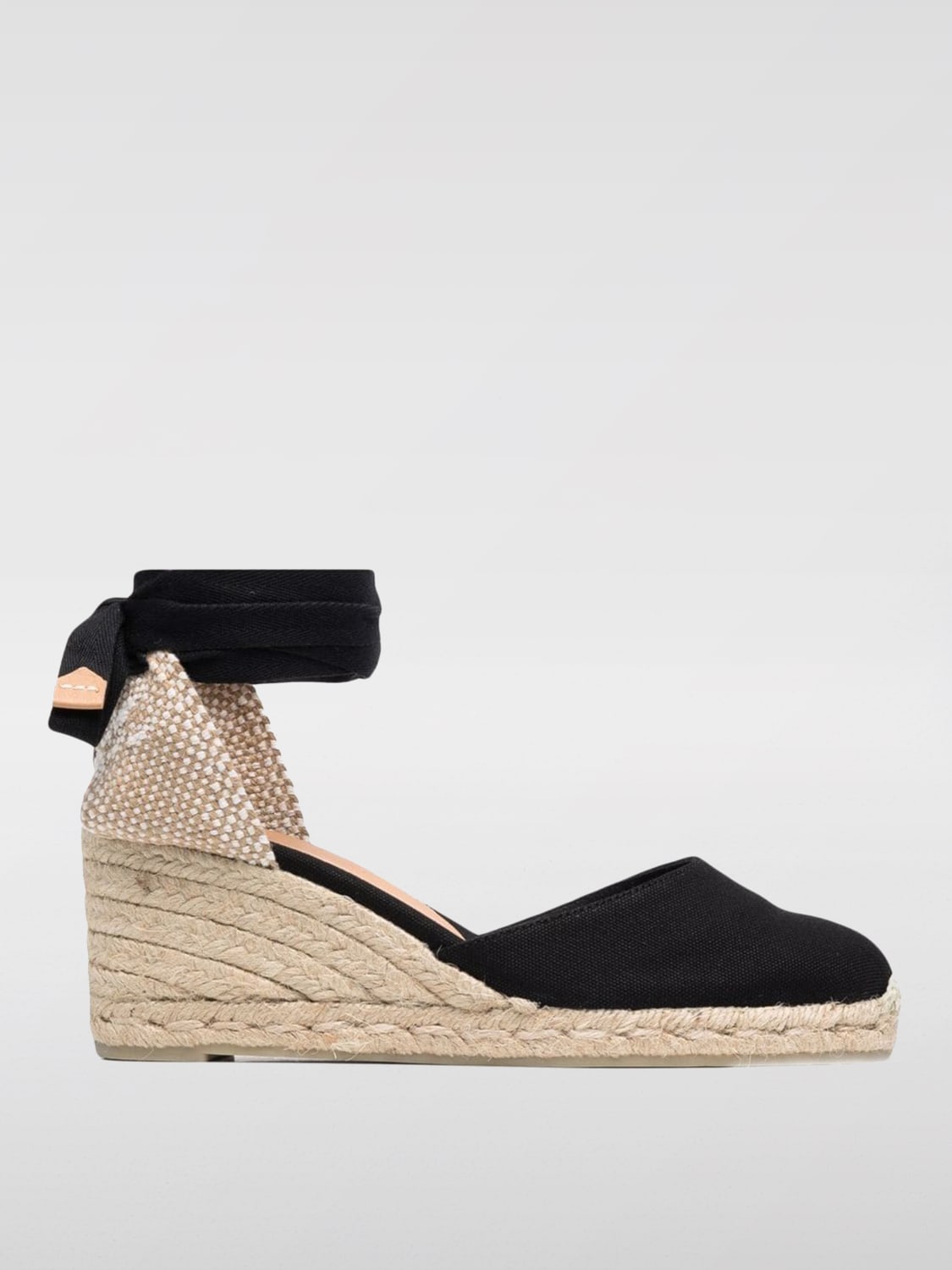 CASTANER Chaussures compensees femme Noir Espadrilles Castaner 020964 en ligne sur GIGLIO.COM