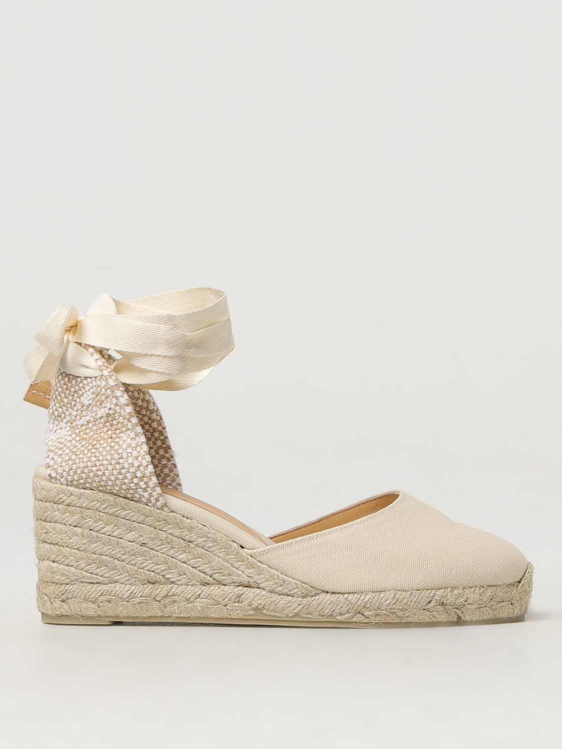 CASTAÑER ESPADRILLES: Wedge shoes woman CastaÑer, White 1 - Img 1