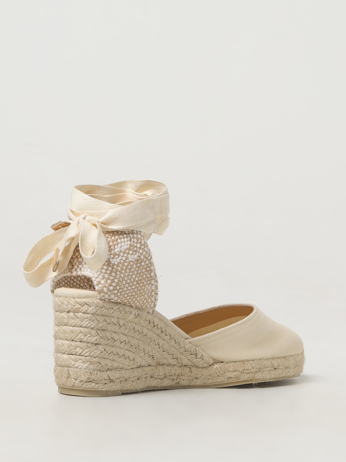 CASTAÑER ESPADRILLES: Wedge shoes woman CastaÑer, White 1 - Img 3