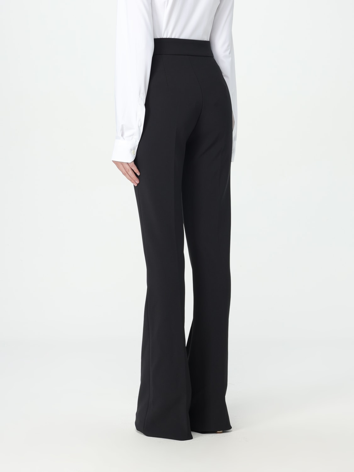 ELISABETTA FRANCHI PANTS: Pants woman Elisabetta Franchi, Black - Img 2