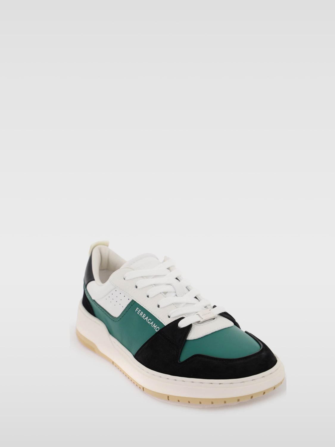 FERRAGAMO SNEAKERS: Sneakers uomo Ferragamo, Verde - Img 2