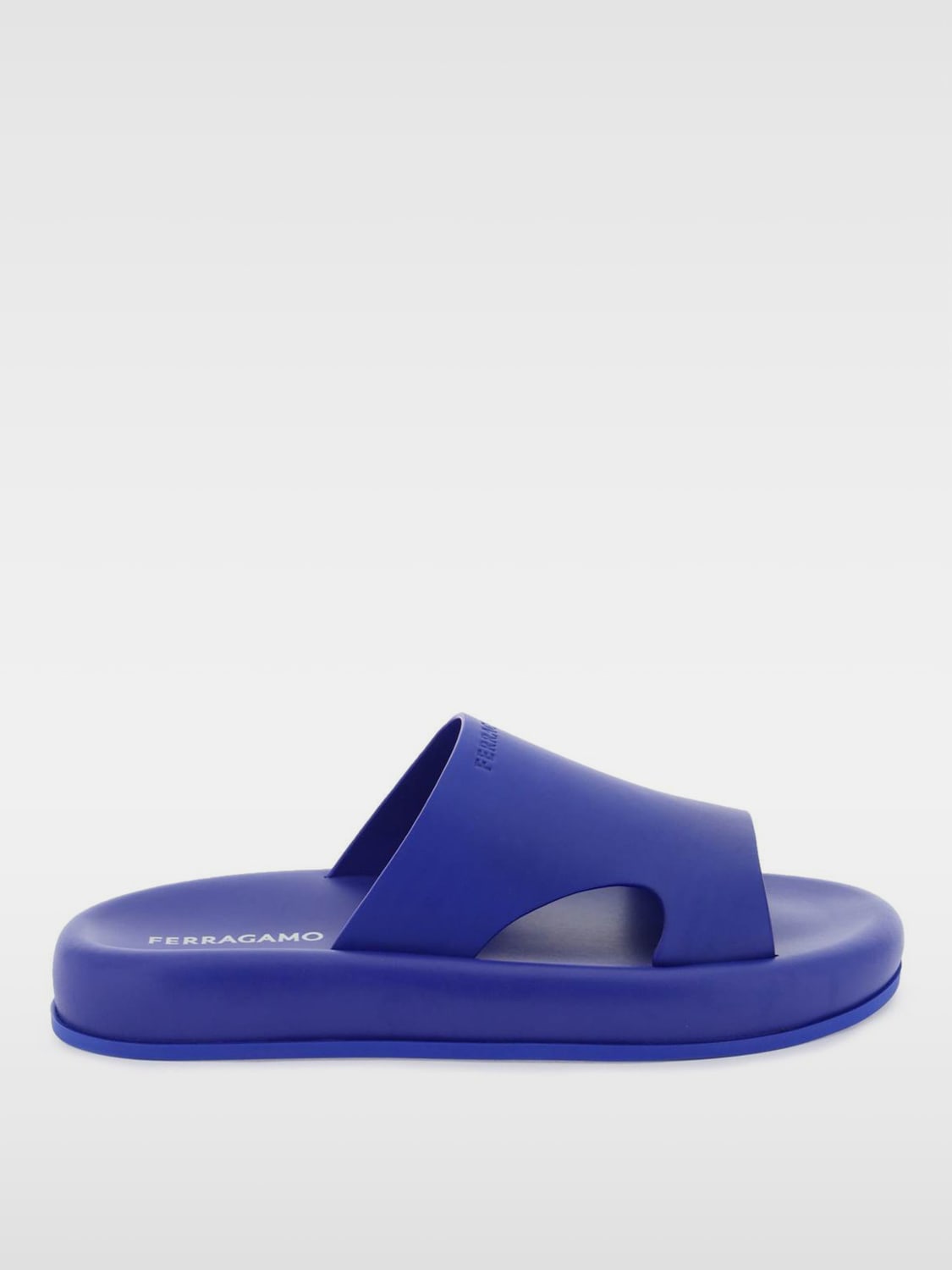 FERRAGAMO SANDALEN: Sandalen herren Ferragamo, Royal Blue - Img 1