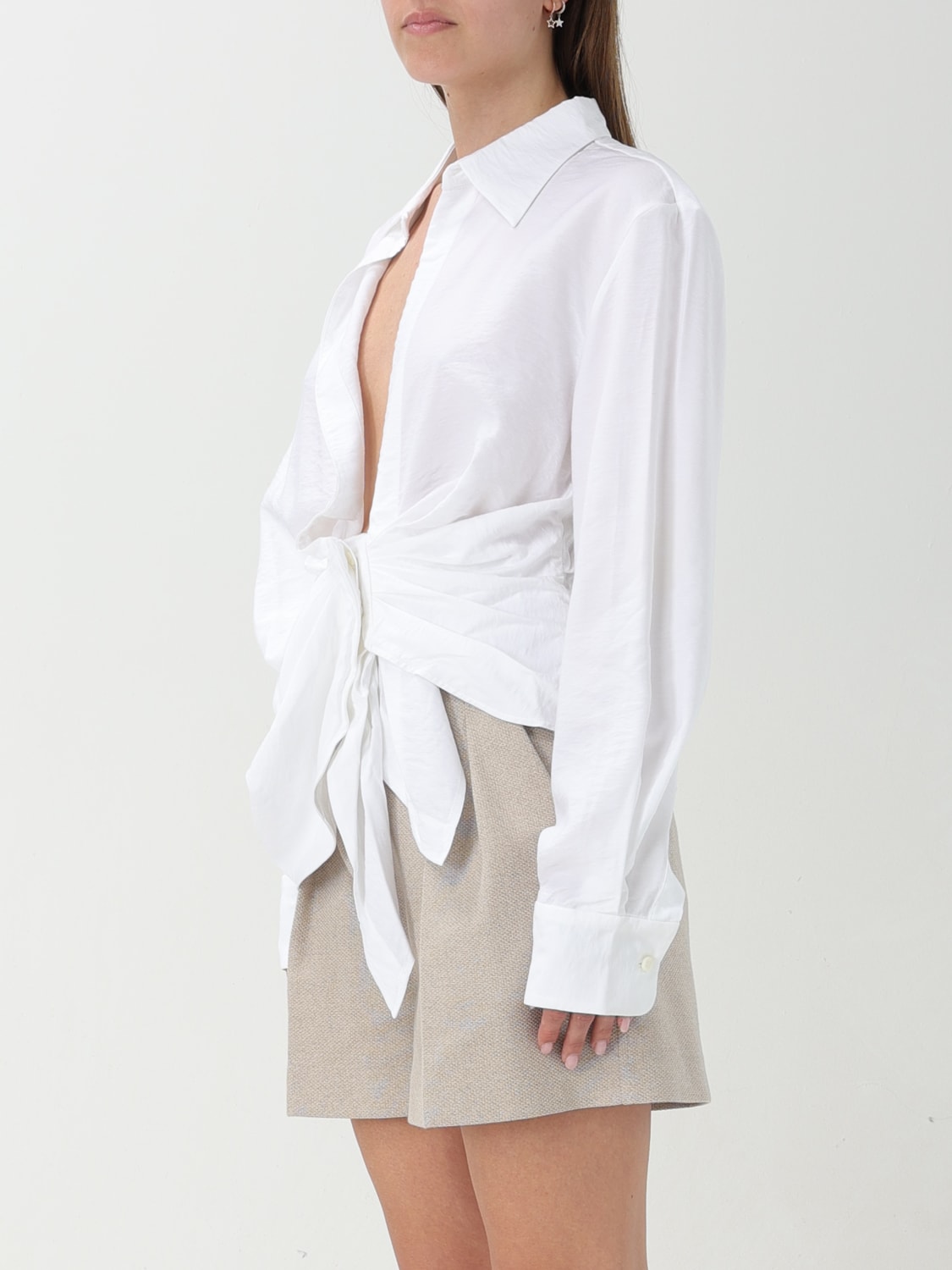 JACQUEMUS トップス: トップス レディース Jacquemus, ホワイト - Img 3