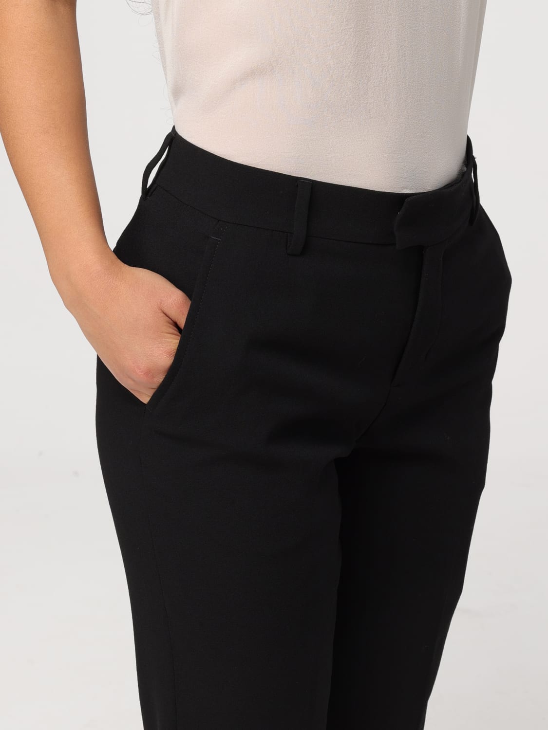 AMI PARIS PANTALON: Pantalon femme Ami Paris, Noir - Img 3