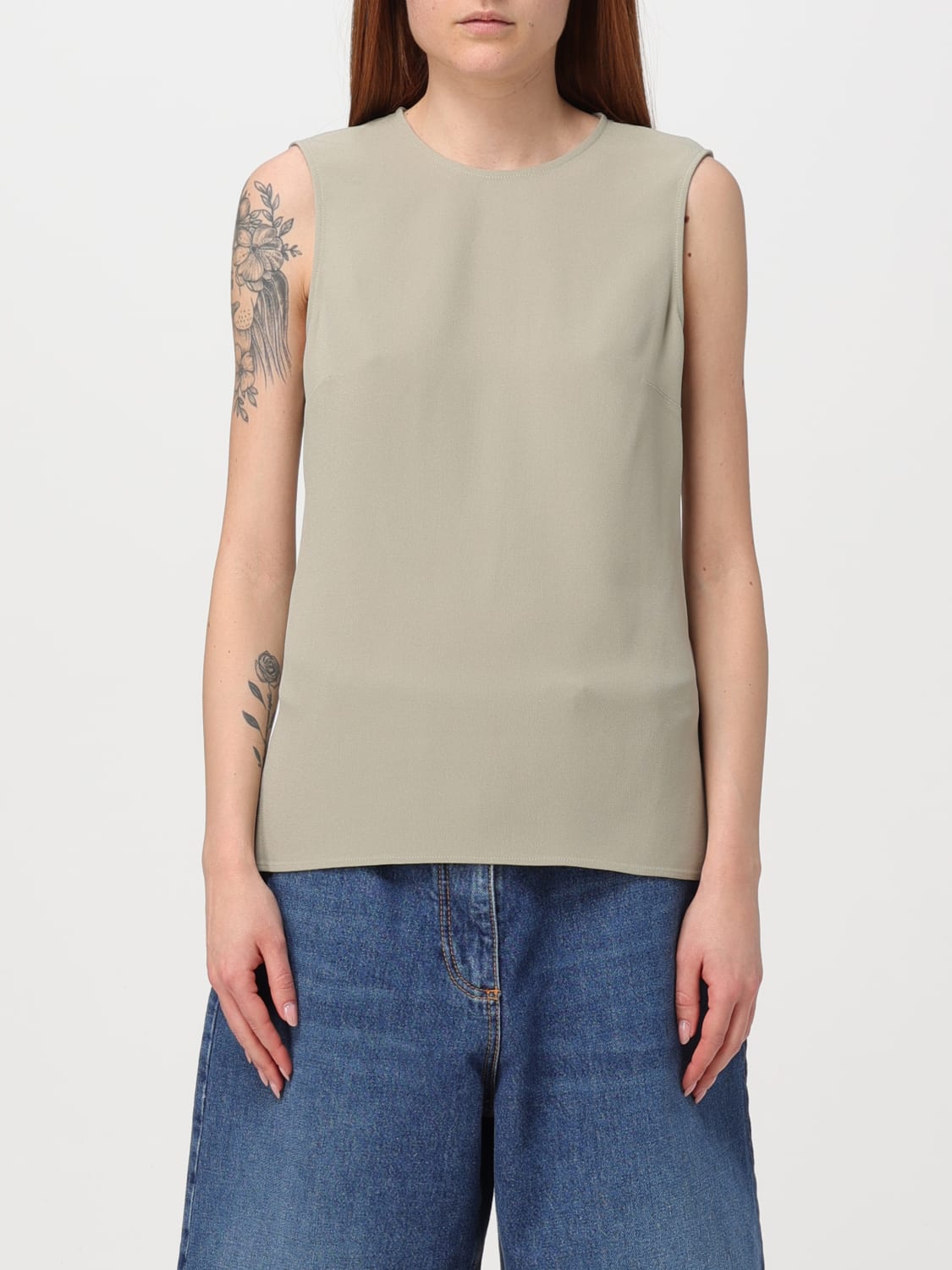 AMI PARIS TOP E BLUSE: Top e bluse donna Ami Paris, Salvia - Img 1