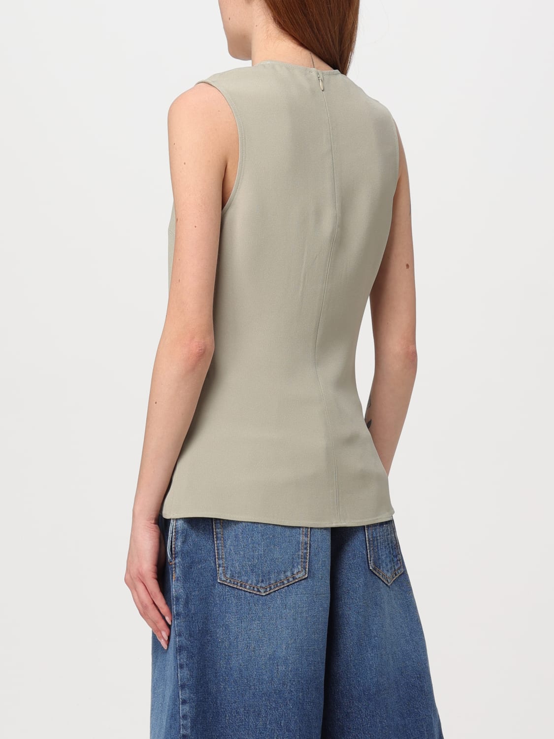 AMI PARIS TOP E BLUSE: Top e bluse donna Ami Paris, Salvia - Img 3