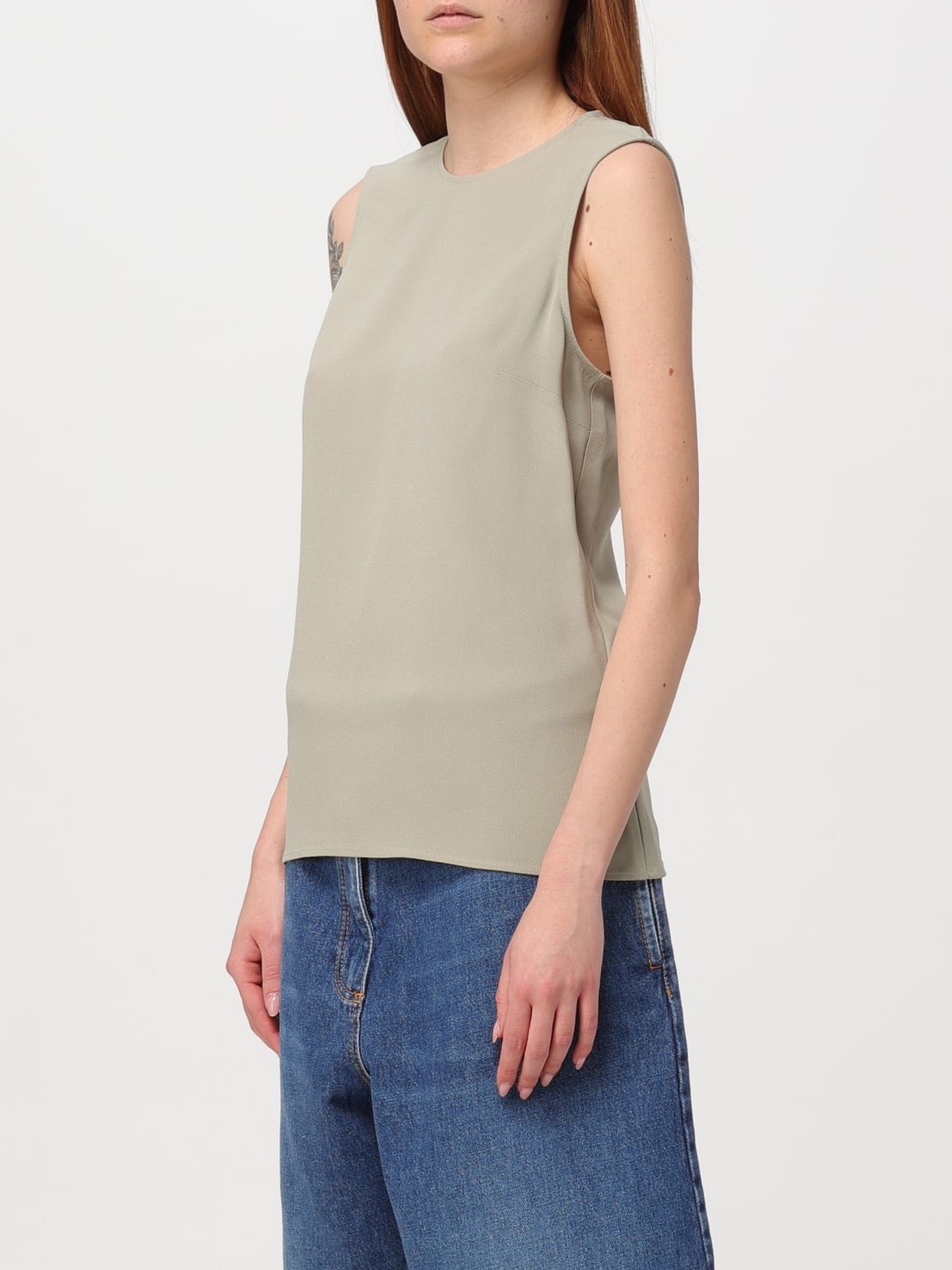 AMI PARIS TOP E BLUSE: Top e bluse donna Ami Paris, Salvia - Img 4