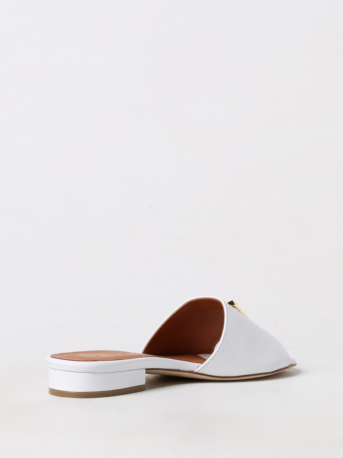 VIA ROMA 15 FLAT SANDALS: Via Roma 15 women's flat sandals, White - Img 3