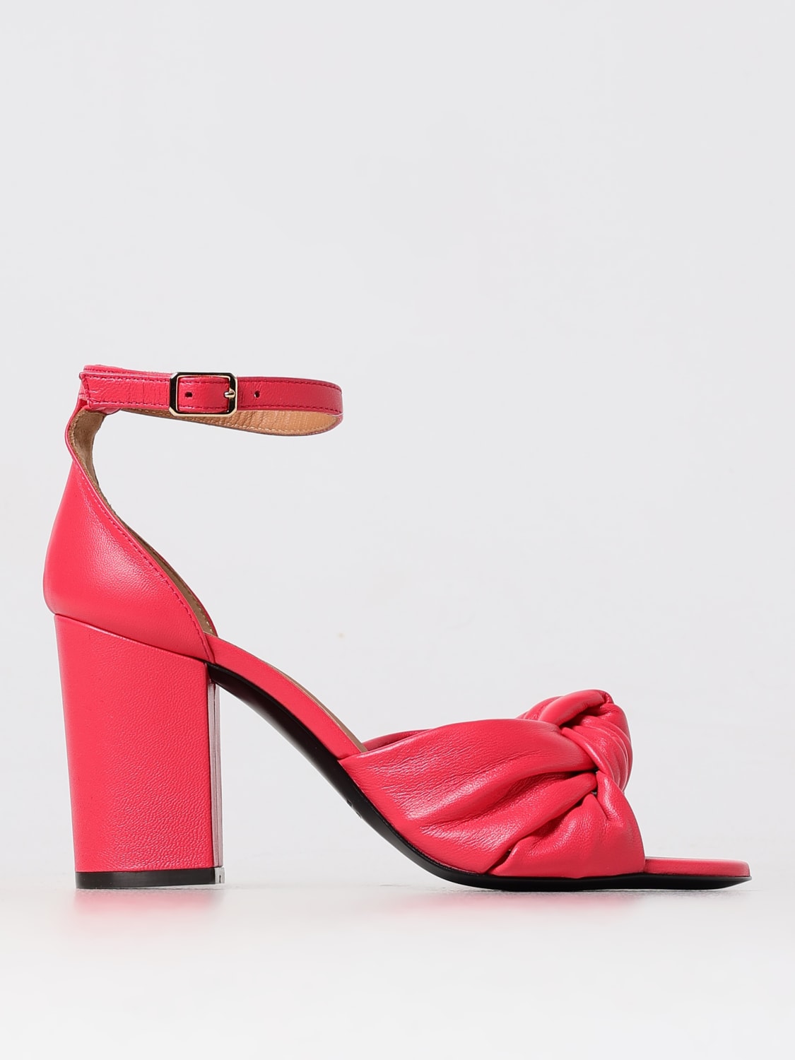 VIA ROMA 15 HEELED SANDALS: Heeled sandals woman Via Roma 15, Fuchsia - Img 1