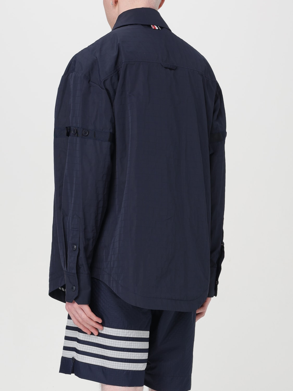 THOM BROWNE JACKET: Coat men Thom Browne, Blue - Img 3