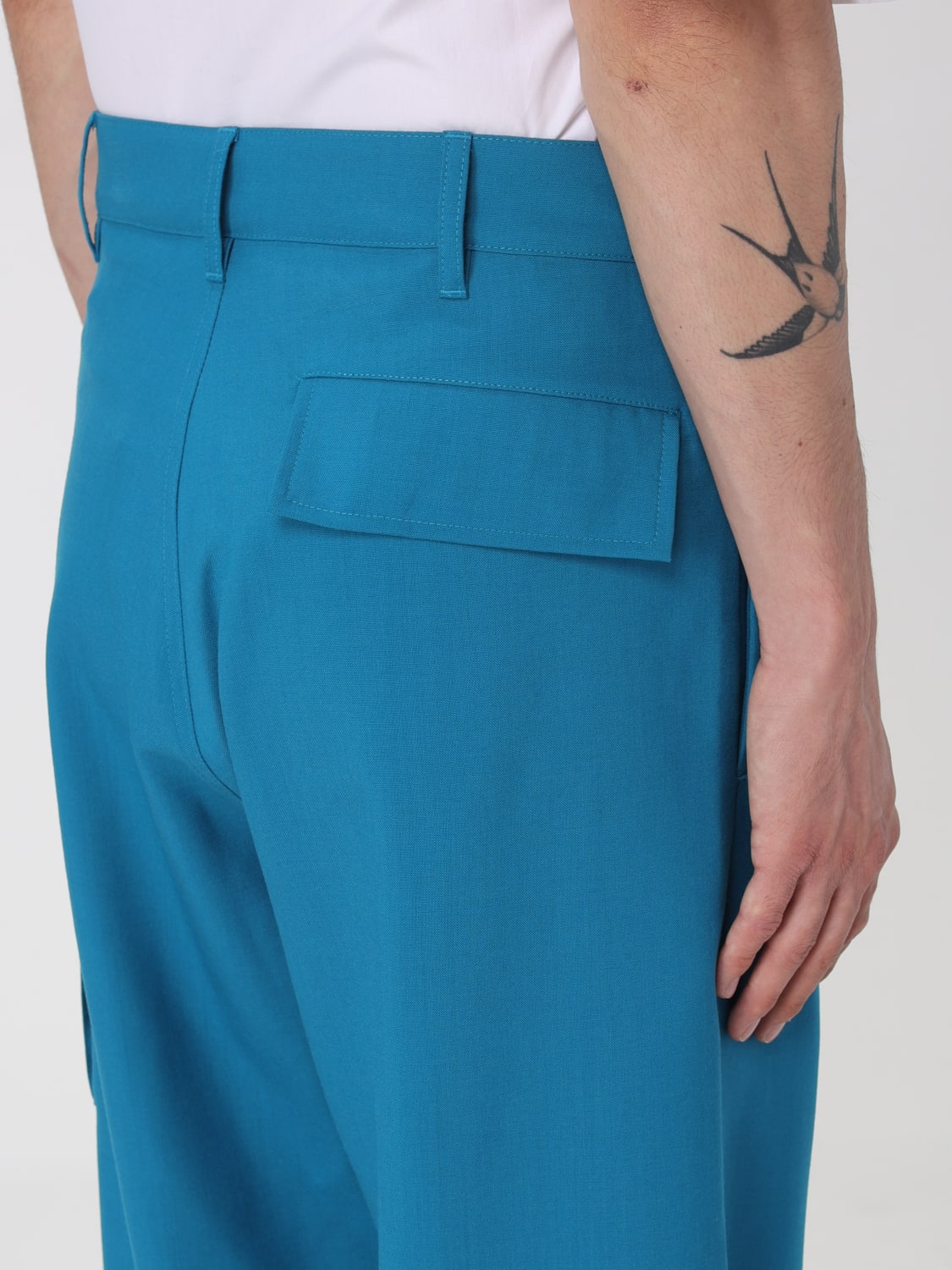 MARNI：パンツ メンズ - ブルー | GIGLIO.COMオンラインのMarni パンツ