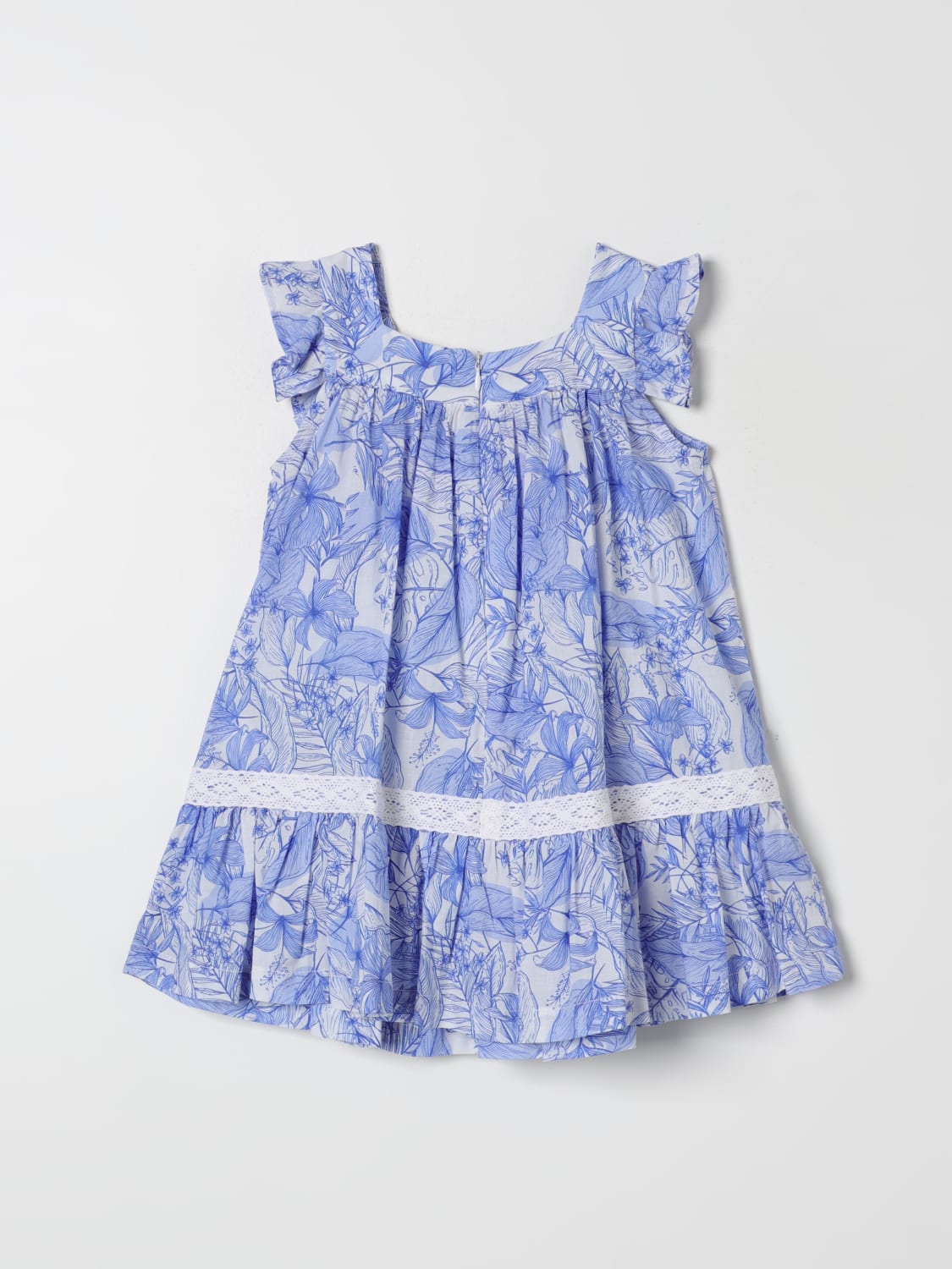 LIU JO Dress kids Kids Gnawed Blue Liu Jo dress KA4121T3876 online at GIGLIO.COM