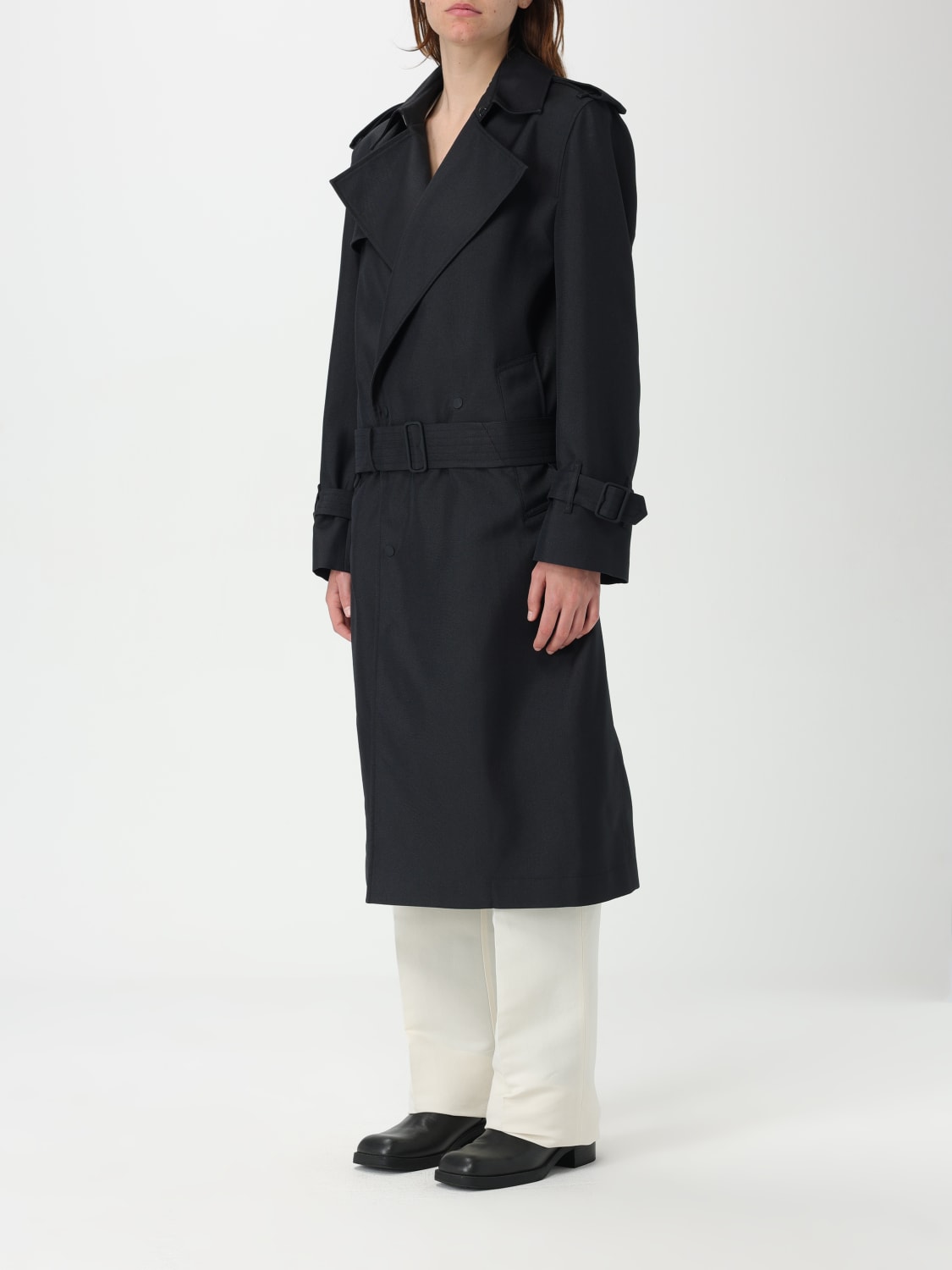 BURBERRY：コート レディース - ブラック | GIGLIO.COMオンラインの