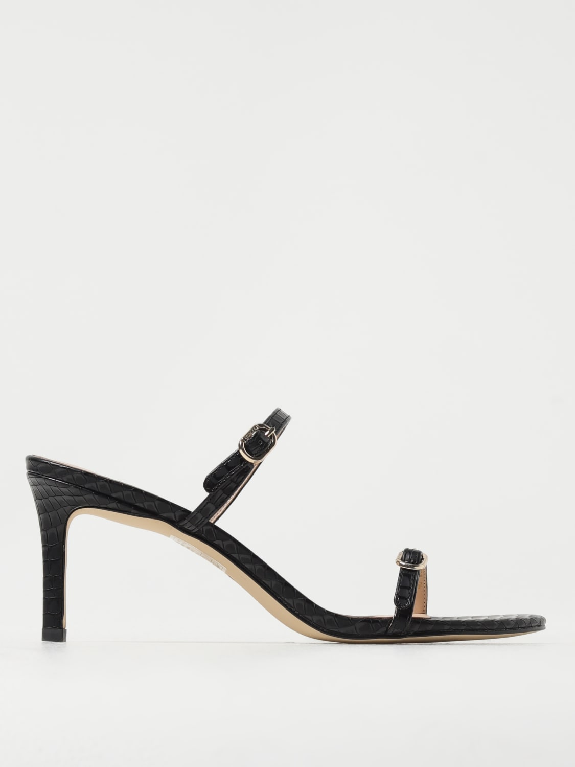 TWINSET HEELED SANDALS: Flat sandals woman Twinset, Black - Img 1