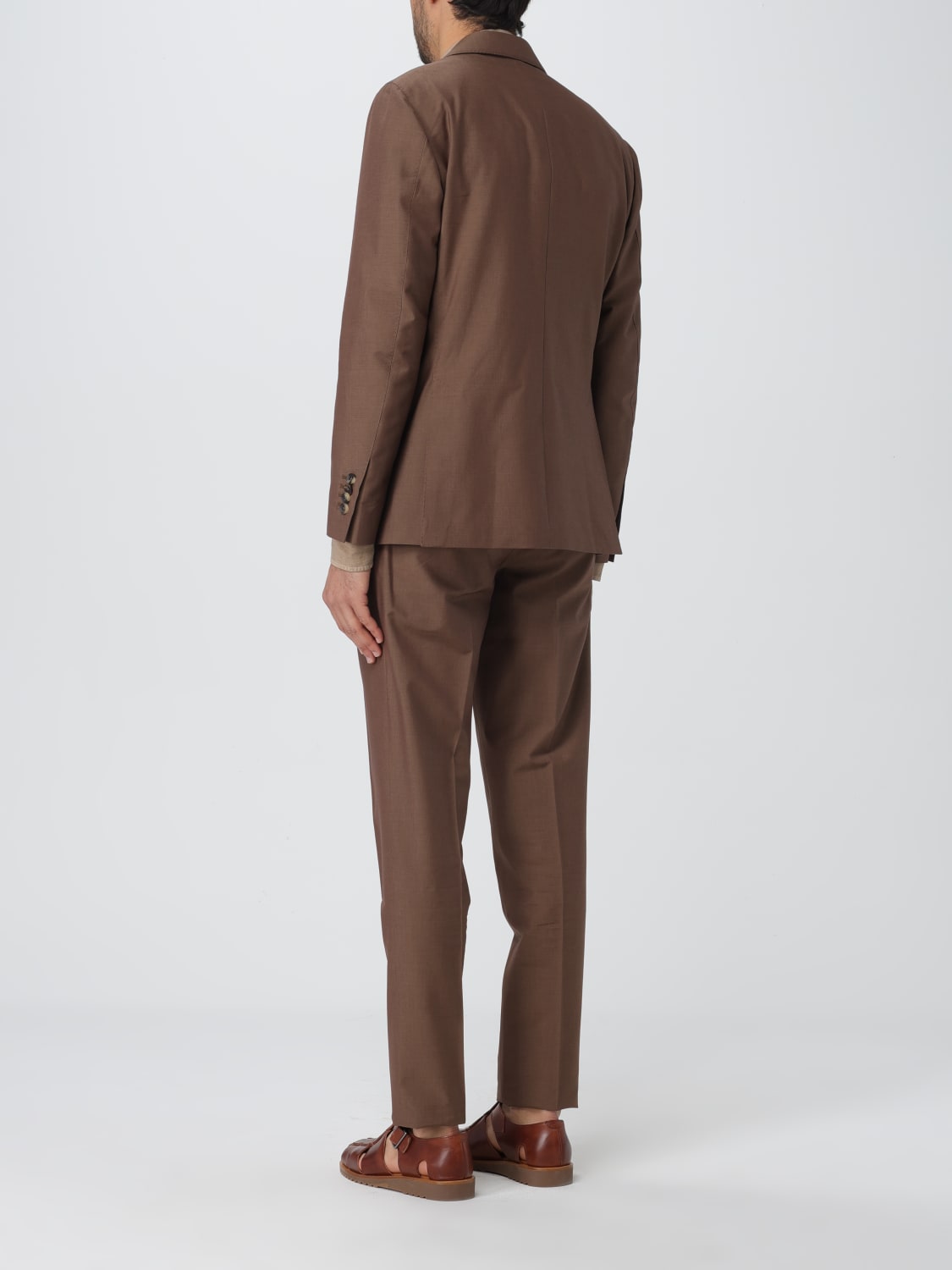 LARDINI SUIT: Suit men Lardini, Brown - Img 3