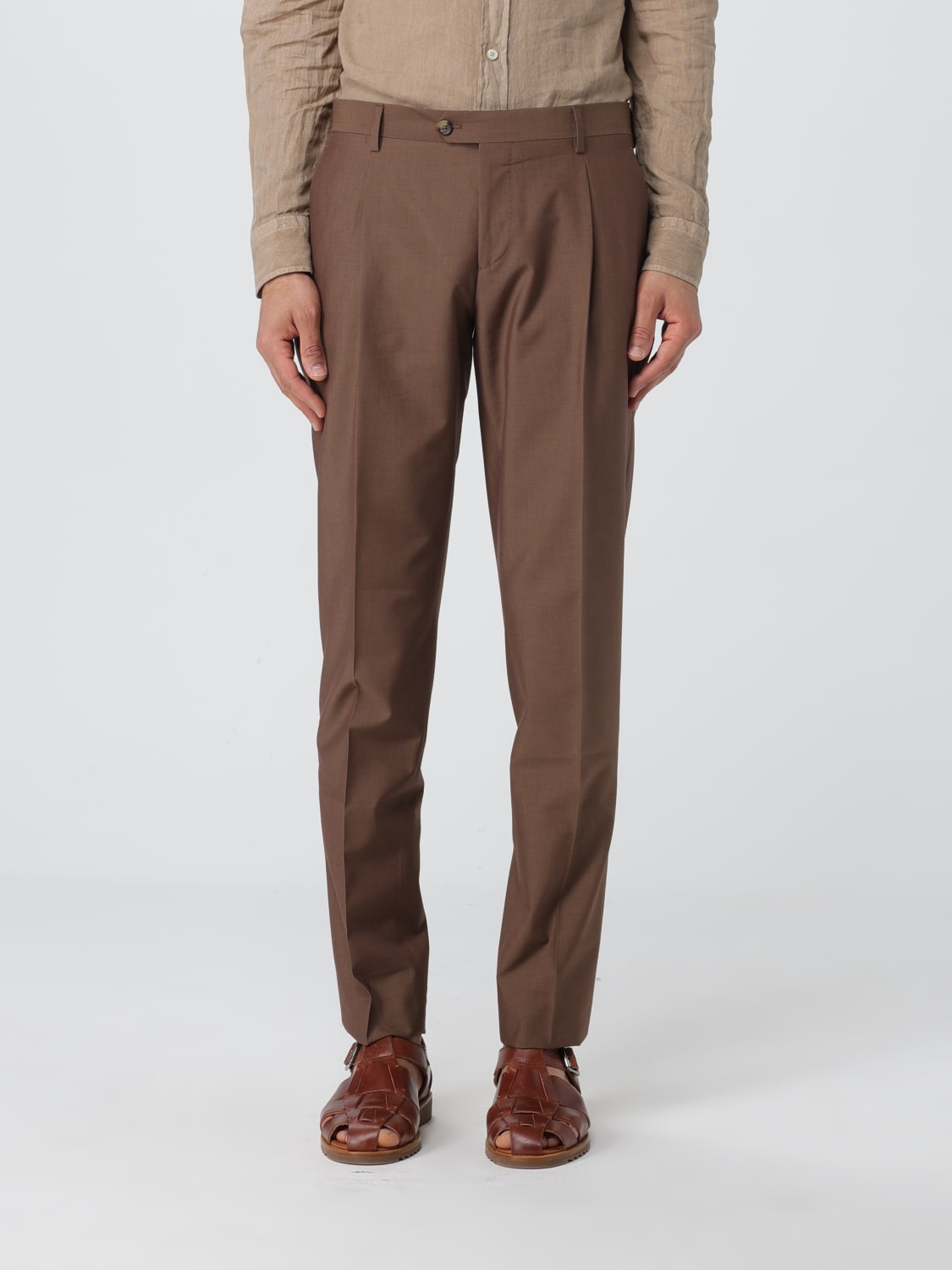 LARDINI SUIT: Suit men Lardini, Brown - Img 6