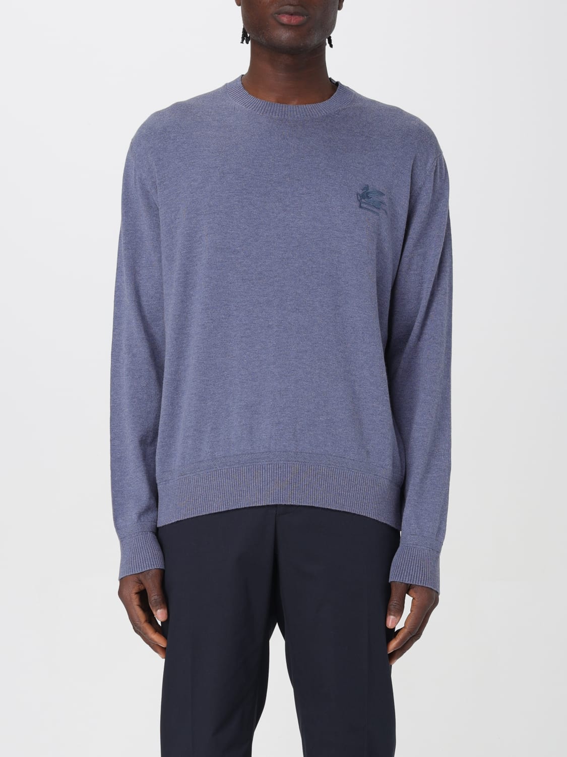 ETRO SWEATER: Sweater men Etro, Gnawed Blue - Img 1