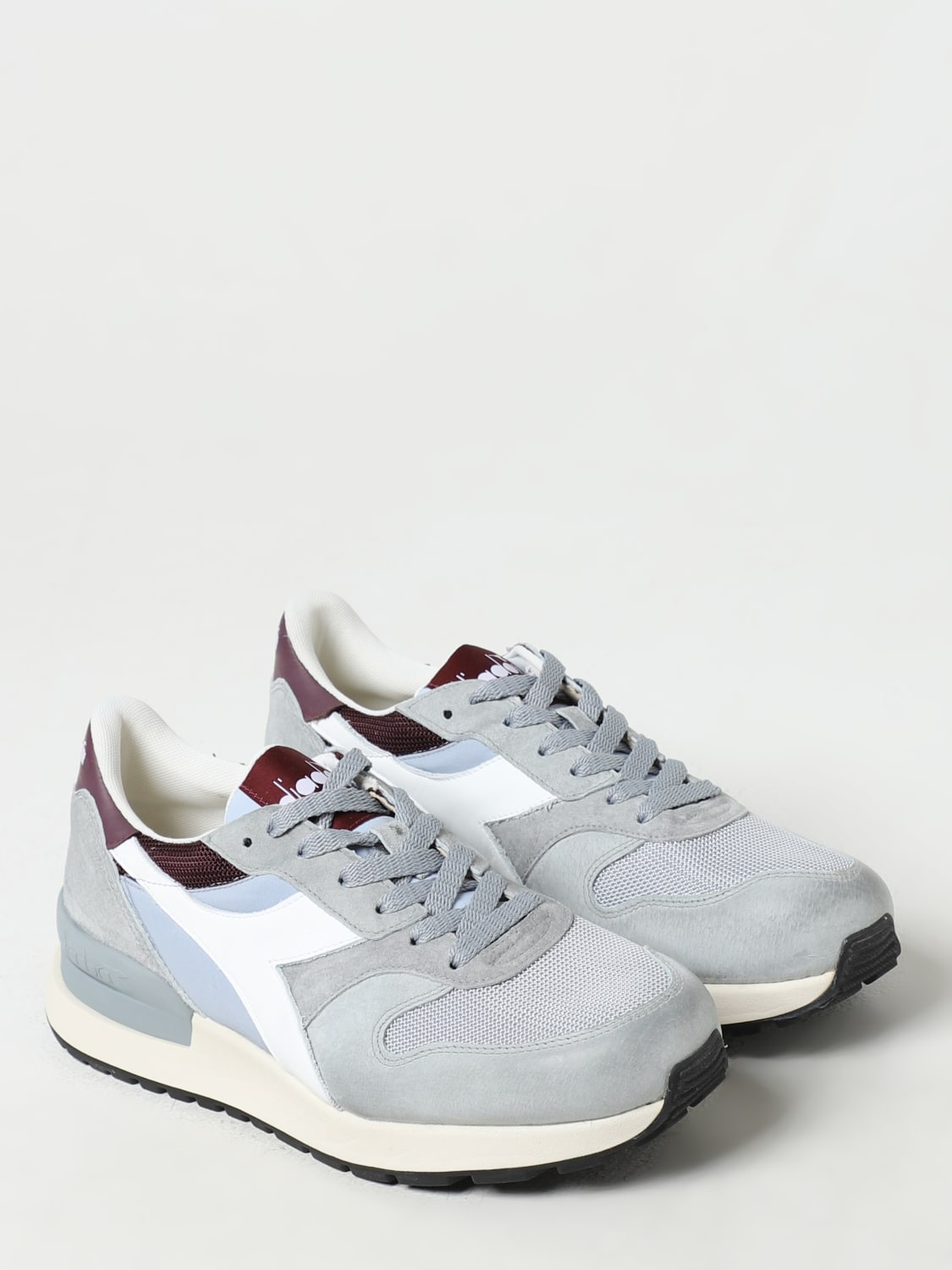 Diadora Heritage Outlet Sneakers Conquest in pelle e mesh Grigio Sneakers Diadora Heritage 201180467 online su GIGLIO.COM