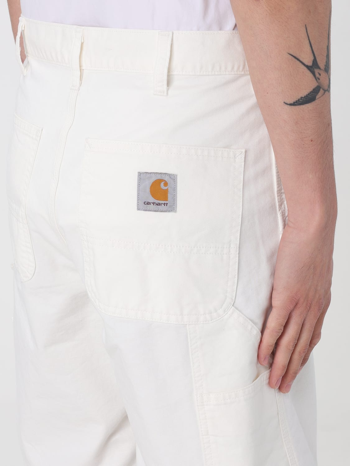 CARHARTT WIP SHORTS: Short men Carhartt Wip, White - Img 4