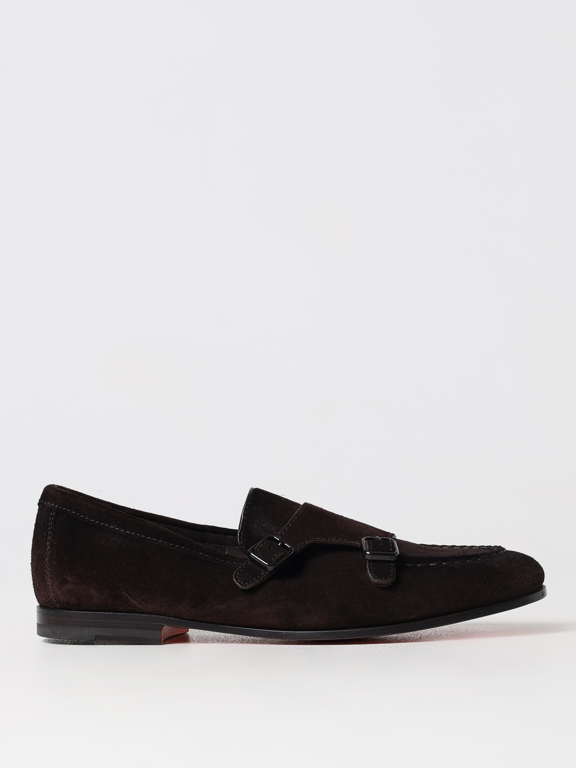 SANTONI LOAFERS: Shoes men Santoni, Black - Img 1