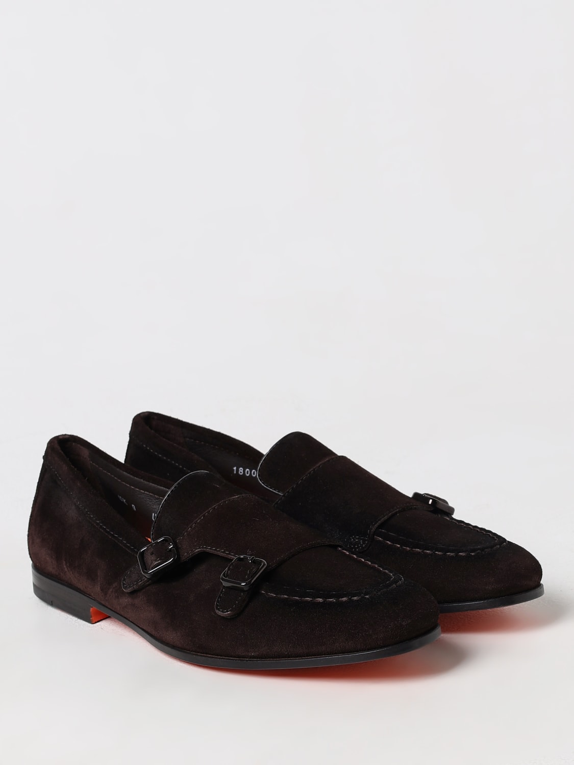 SANTONI LOAFERS: Shoes men Santoni, Black - Img 2