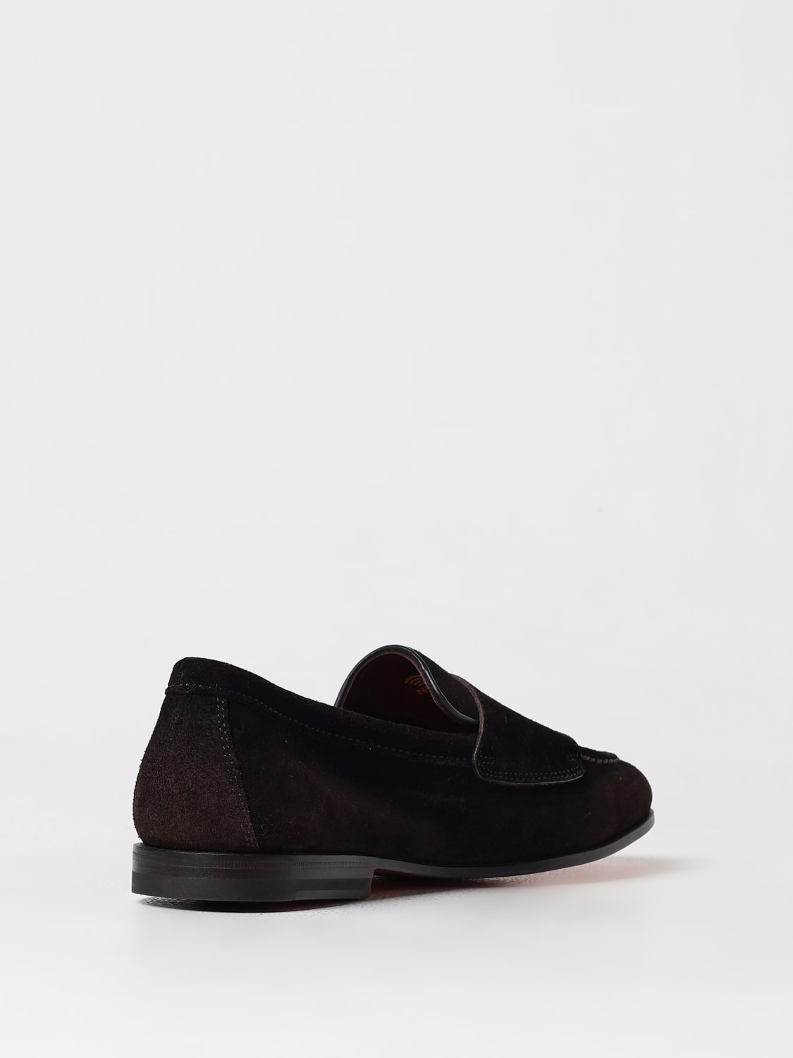 SANTONI LOAFERS: Shoes men Santoni, Black - Img 3