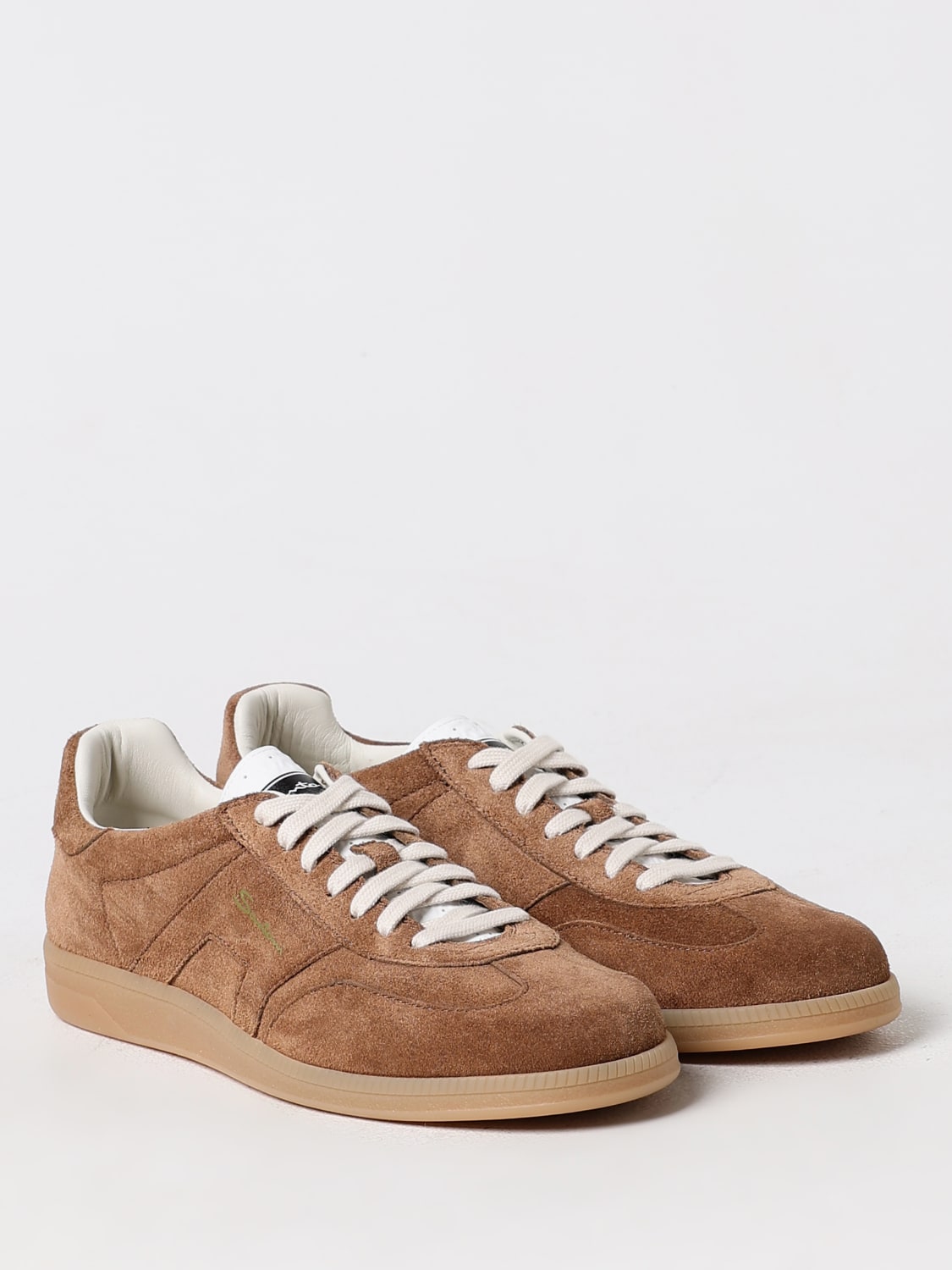 SANTONI SNEAKERS: Sneakers men Santoni, Brown - Img 2