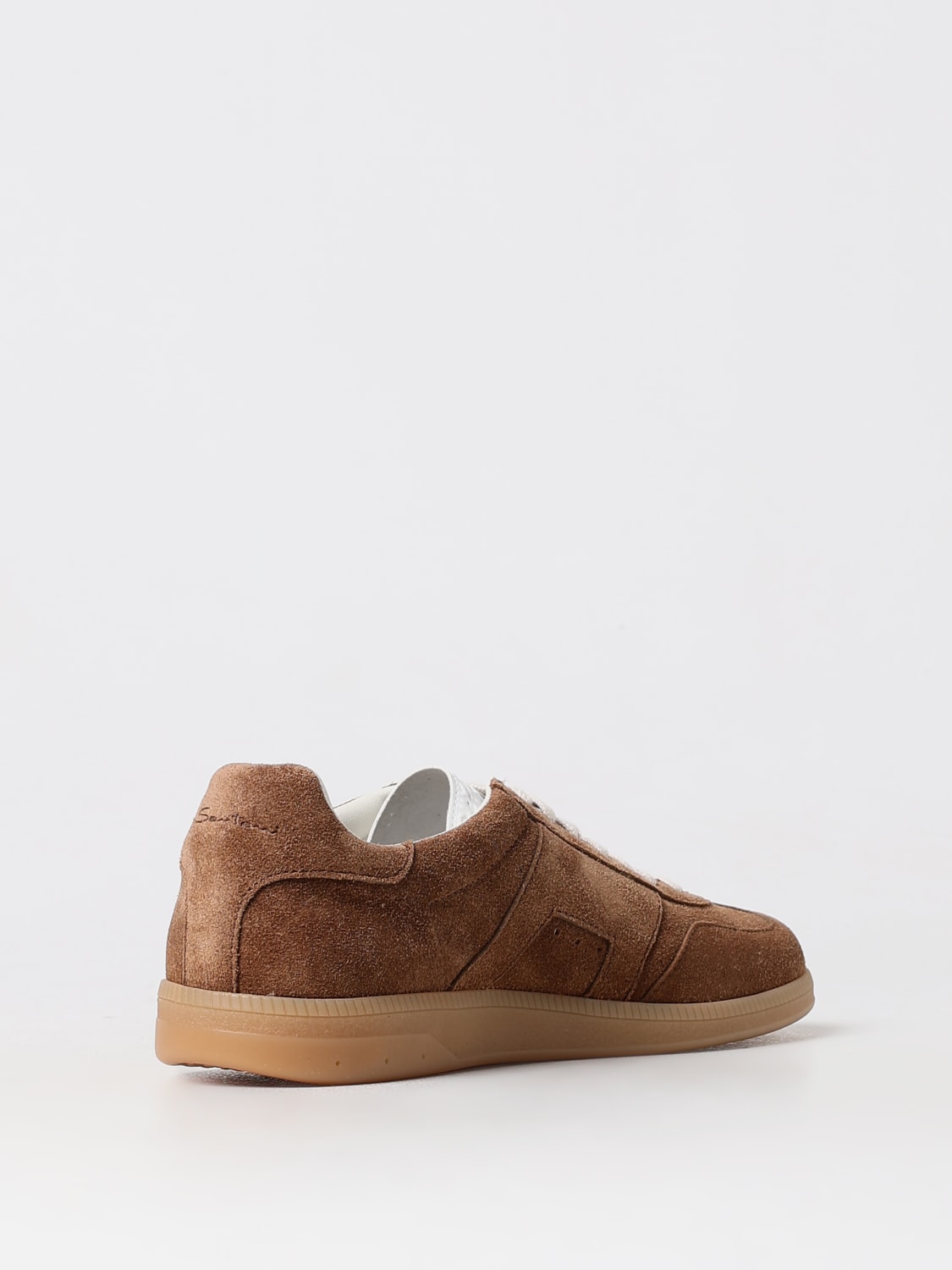 SANTONI SNEAKERS: Sneakers men Santoni, Brown - Img 3