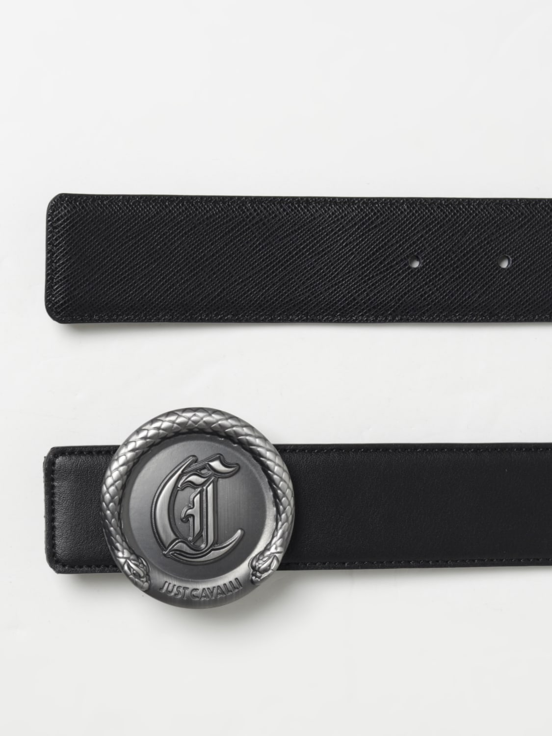 JUST CAVALLI CEINTURE: Ceinture homme Just Cavalli, Noir - Img 3