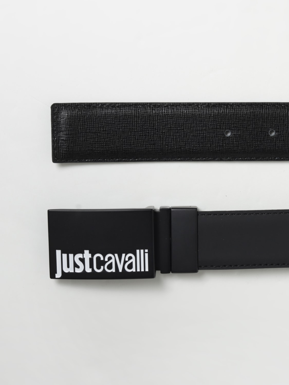 Just Cavalli Outlet Belt men Black Just Cavalli belt 76QA6F10ZSB00 online at GIGLIO.COM