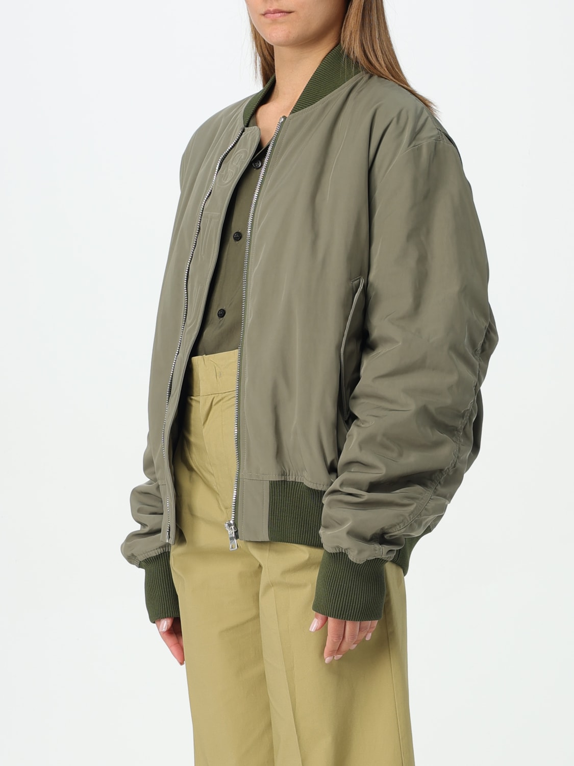 1989 STUDIO JACKET: Jacket woman 1989 Studio, Military - Img 3